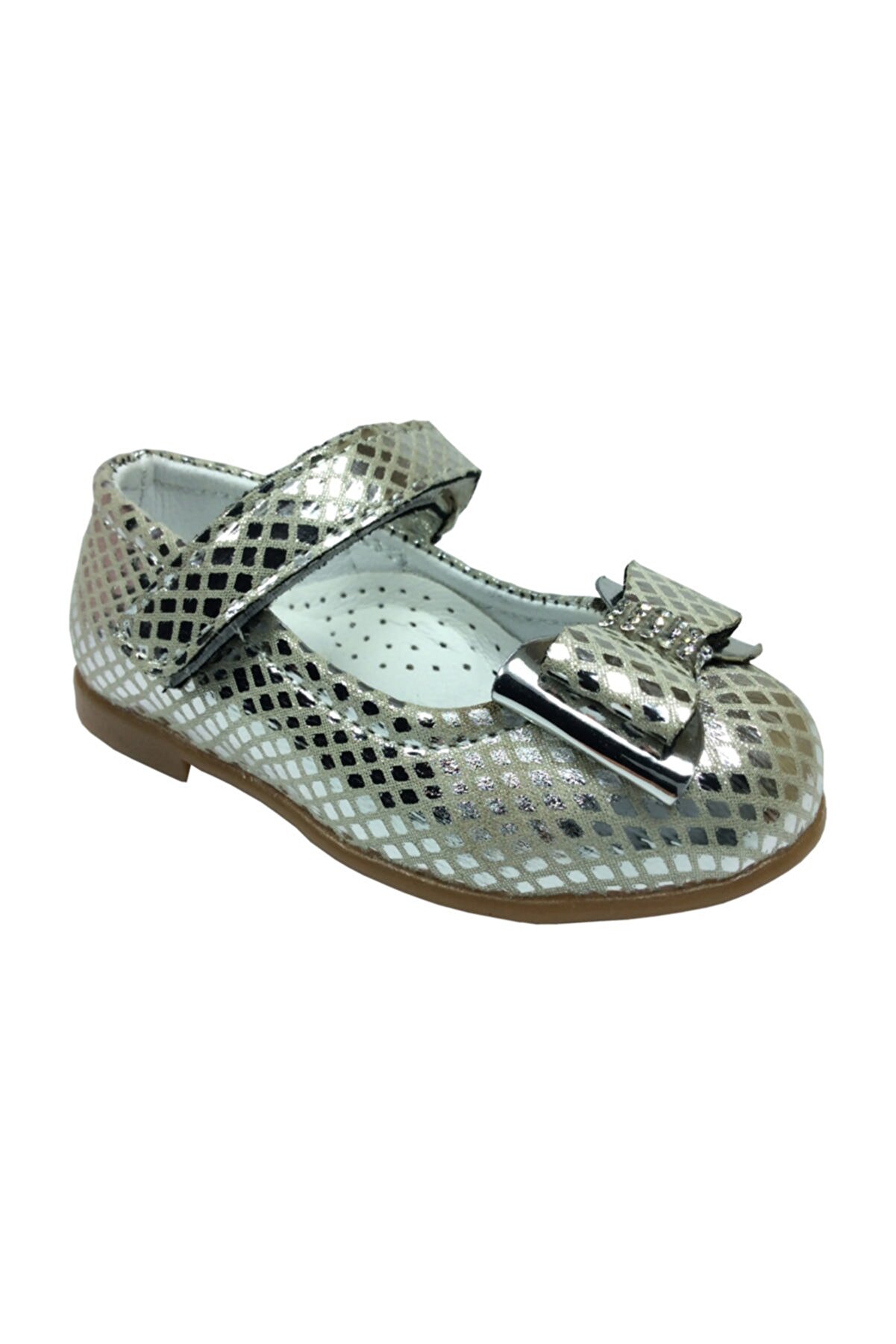 Bebe Babet Ayakkabi̇ Rugan Fi̇yonk Ki̇z Çocuk Deri̇