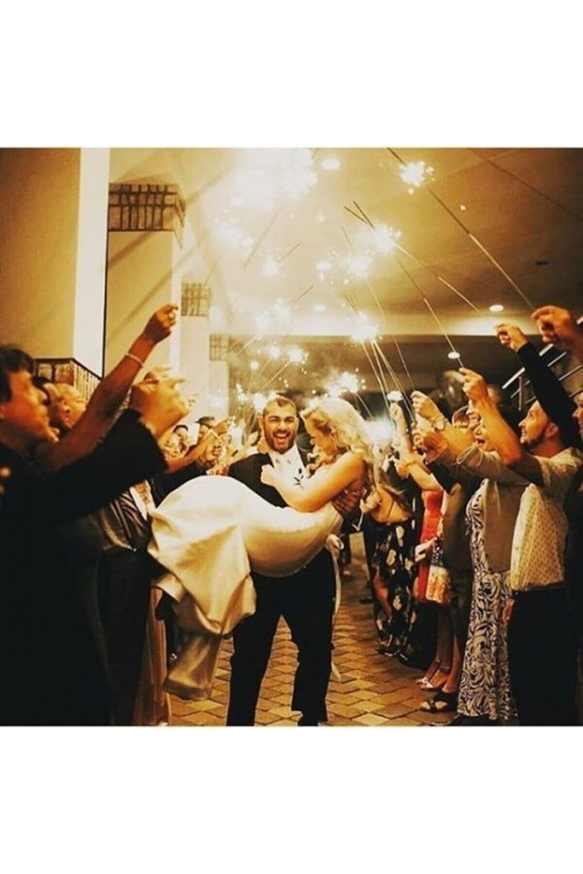 İrhanlar Geli̇n Yolu Tel Maytabı5 Adet Dumansız Volkan1 Kıvılcım Saçar Büyük Boy Maytap50 Cm