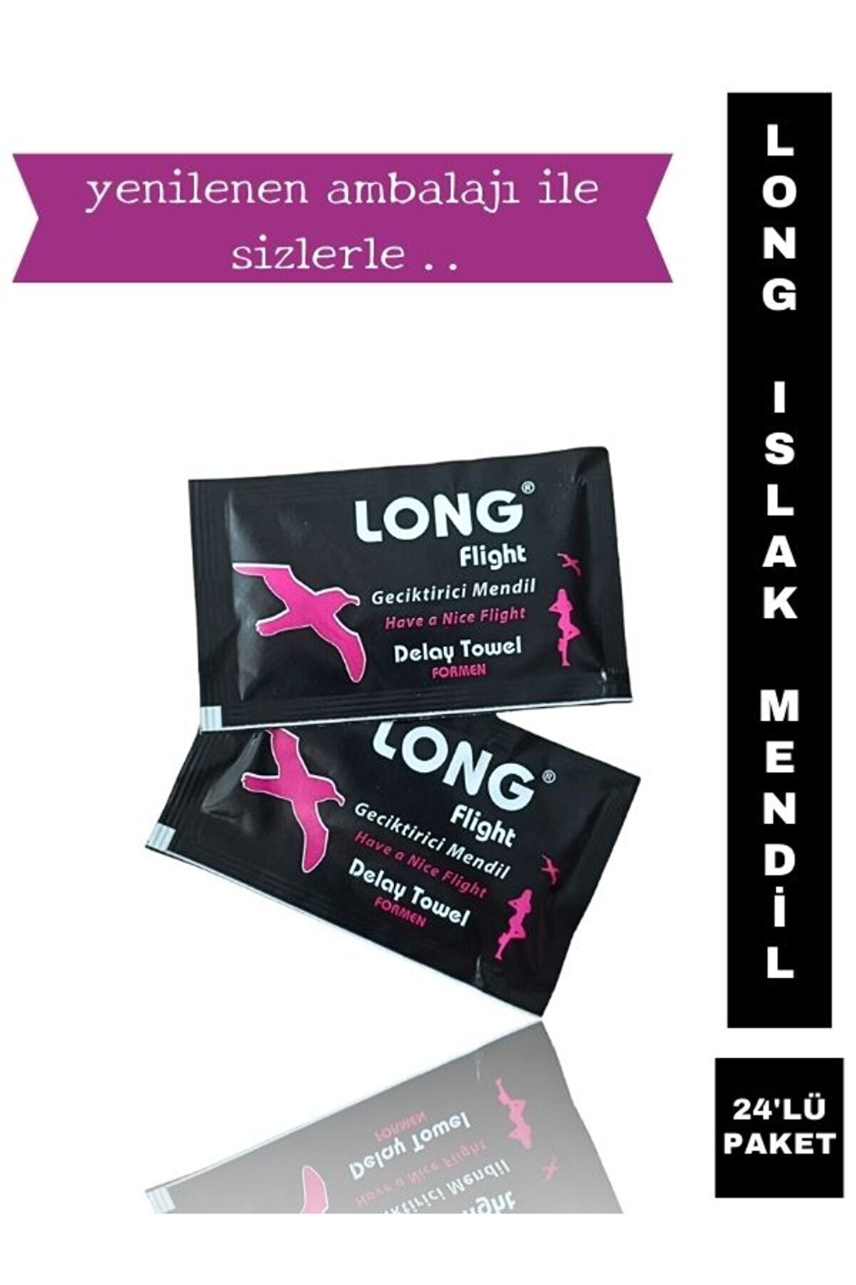 Long Islak Mendi̇l 24 Lü 1 Adet