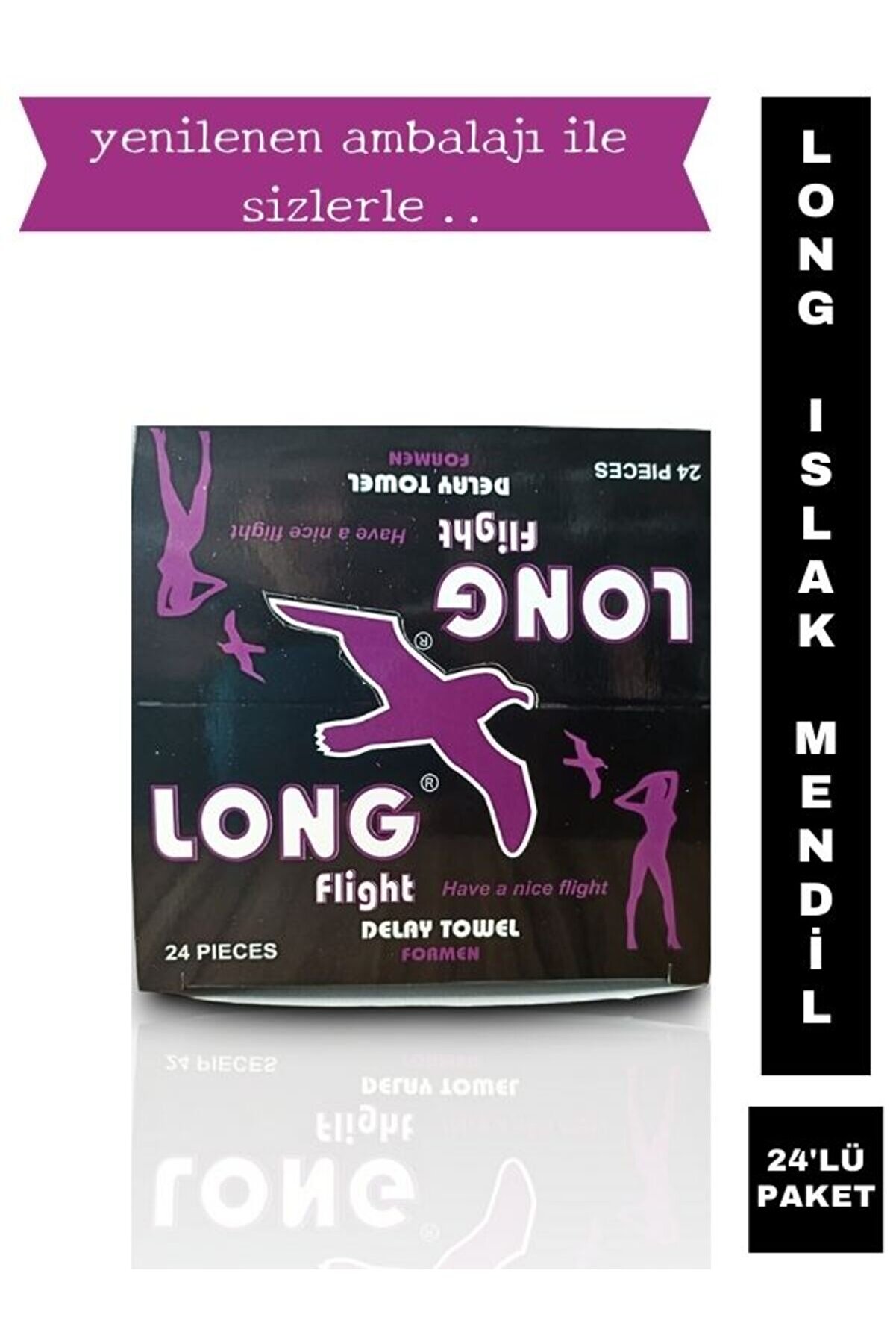 Long Islak Mendi̇l 24 Lü 1 Adet