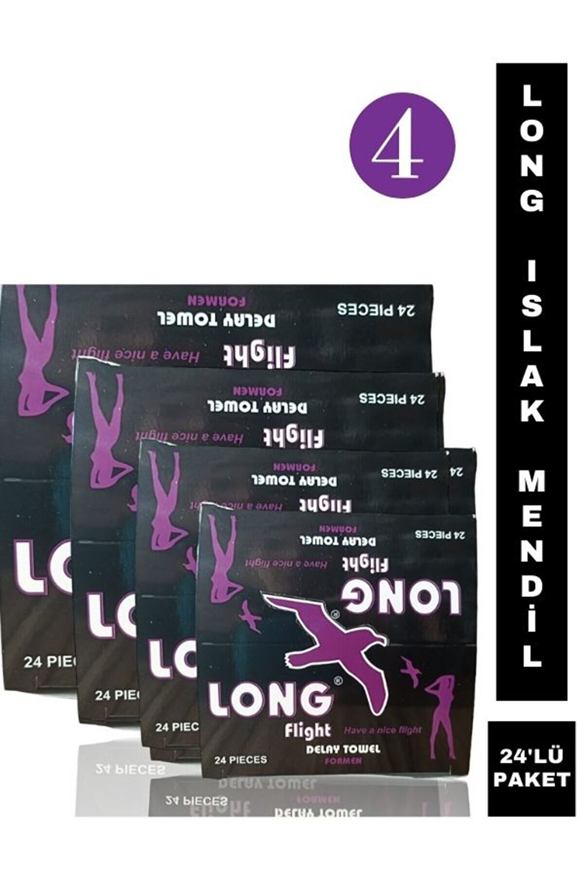 Mendi̇l Islak Mendi̇l 24 Lü * 4 Kutu