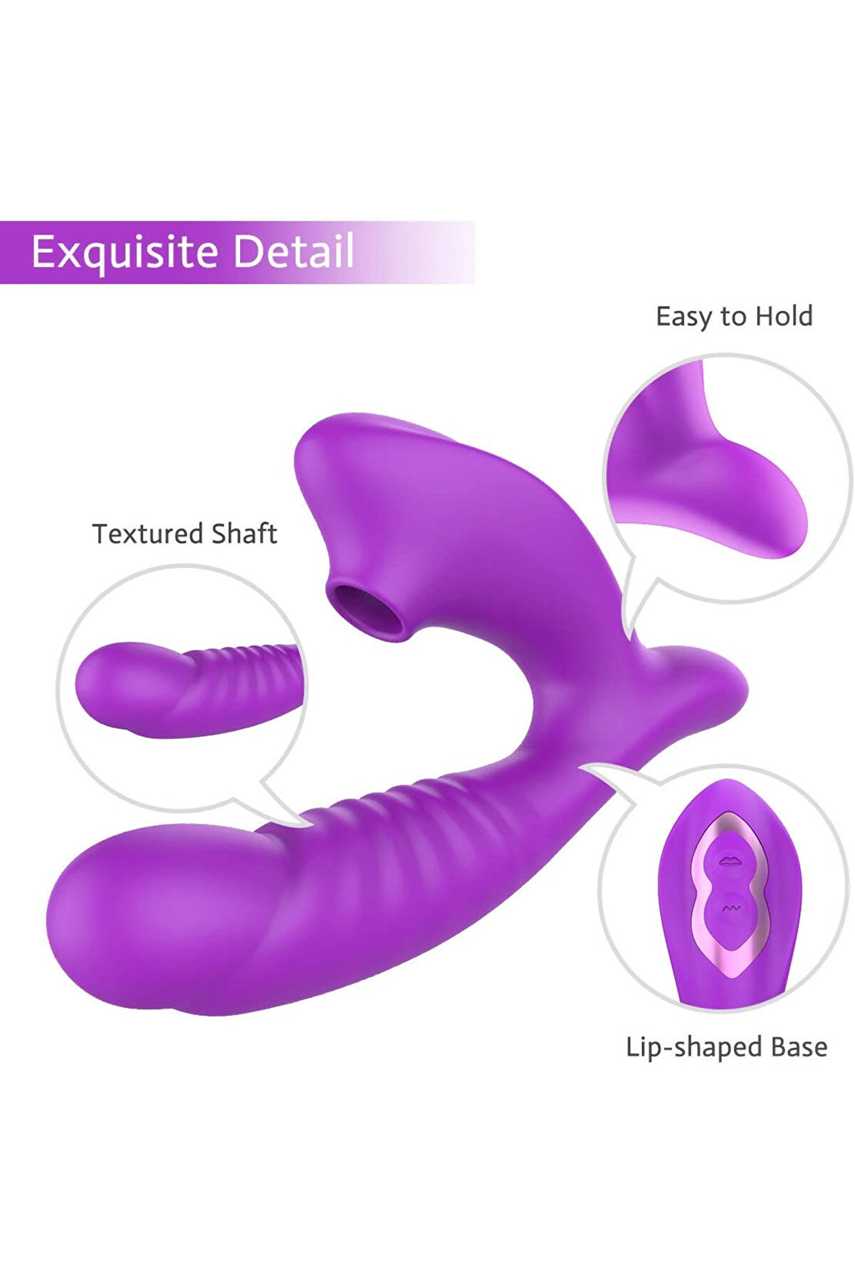 Erox Emi̇ş G&uuml;&ccedil;l&uuml; Ve G-Sti̇mulant 10 Mod Vi̇brator