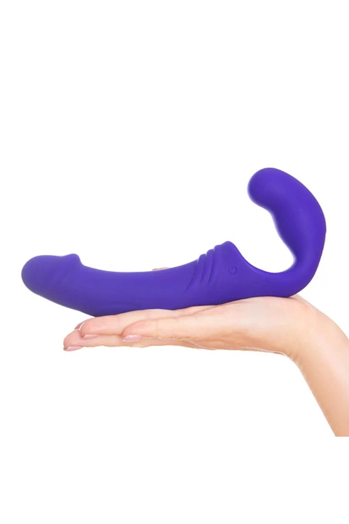 Erox Aphrodi̇si̇a Strapless Strap-On Vi̇brat&ouml;r Purple