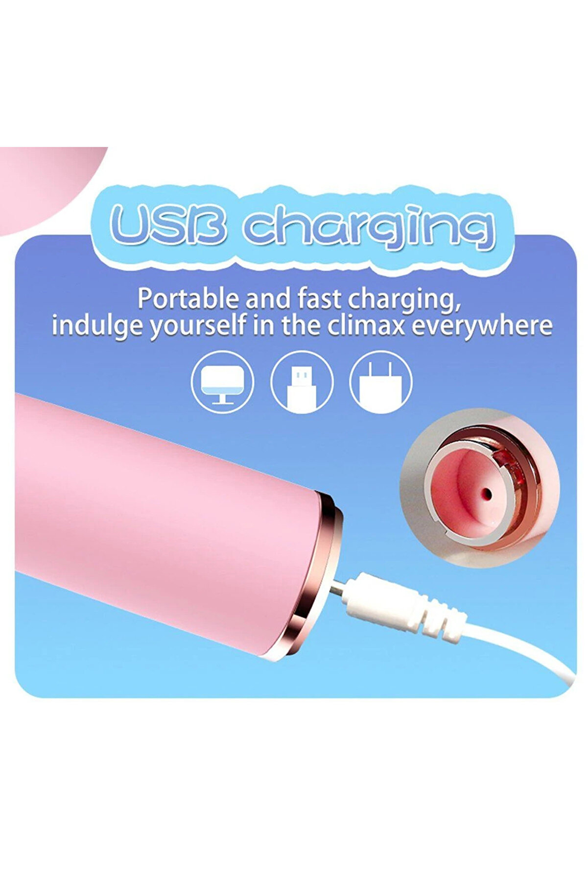 Erox Spark Pi̇nk G-Sti̇mulant 10 Mod Vi̇brat&ouml;r