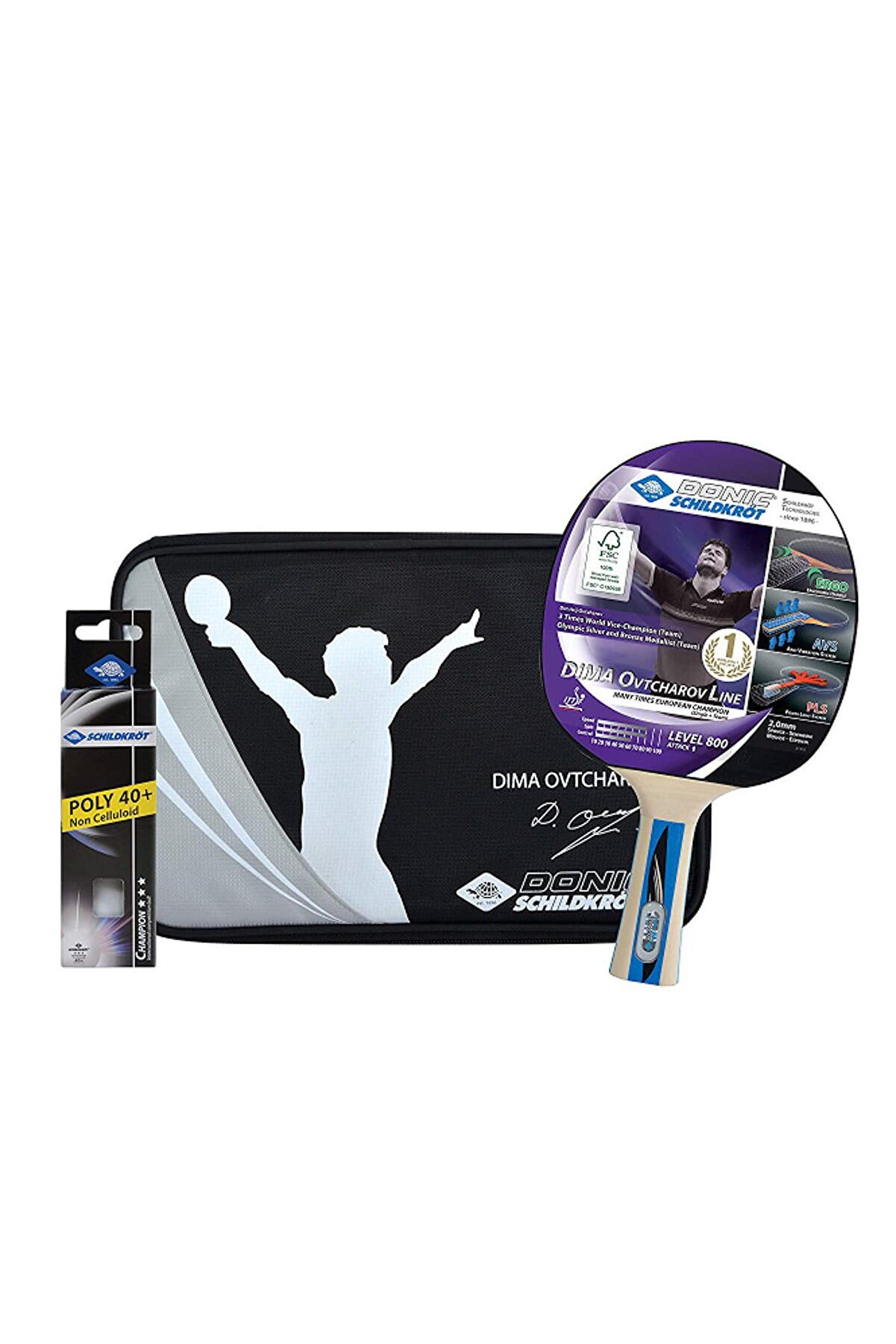 Donıc Ovtcharov 800 Gi̇ft Set Raket (482)