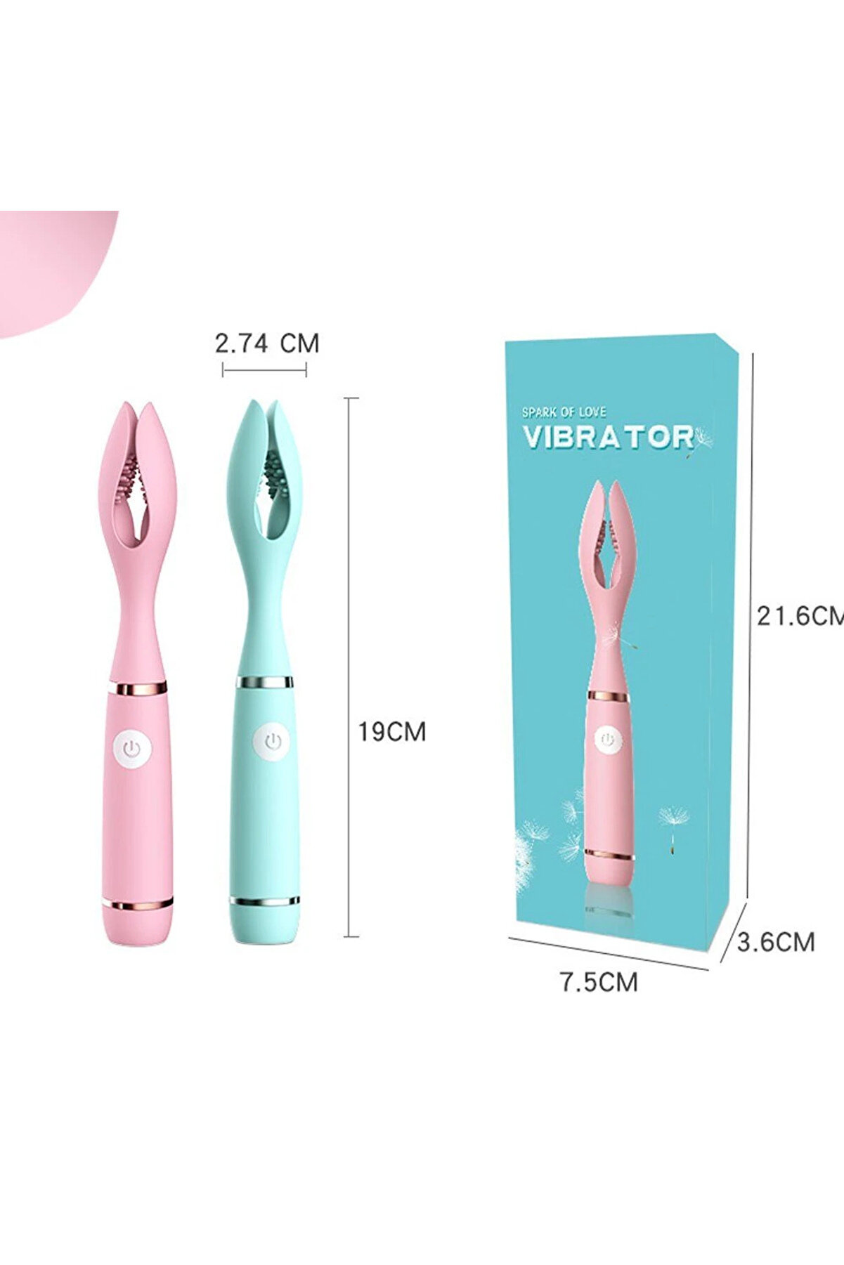 Erox Spark Pi̇nk G-Sti̇mulant 10 Mod Vi̇brat&ouml;r