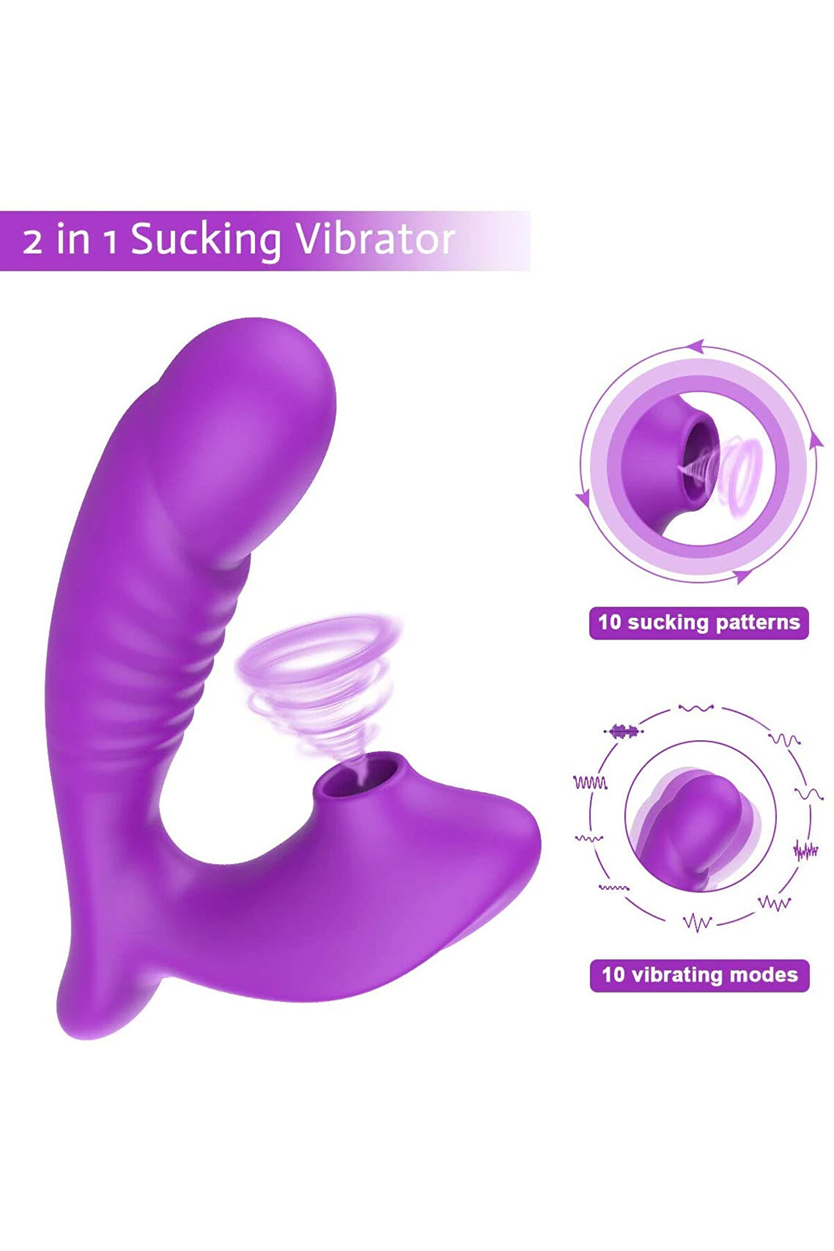 Erox Emi̇ş G&uuml;&ccedil;l&uuml; Ve G-Sti̇mulant 10 Mod Vi̇brator