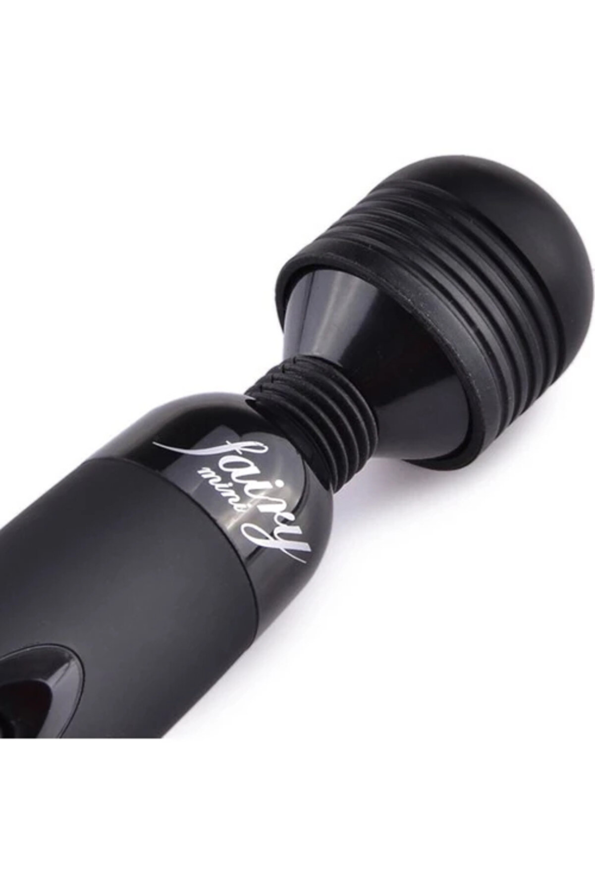 Erox Fai̇ry Wand Black G&uuml;&ccedil;l&uuml; Elektri̇kli̇ Masaj Vi̇brat&ouml;r