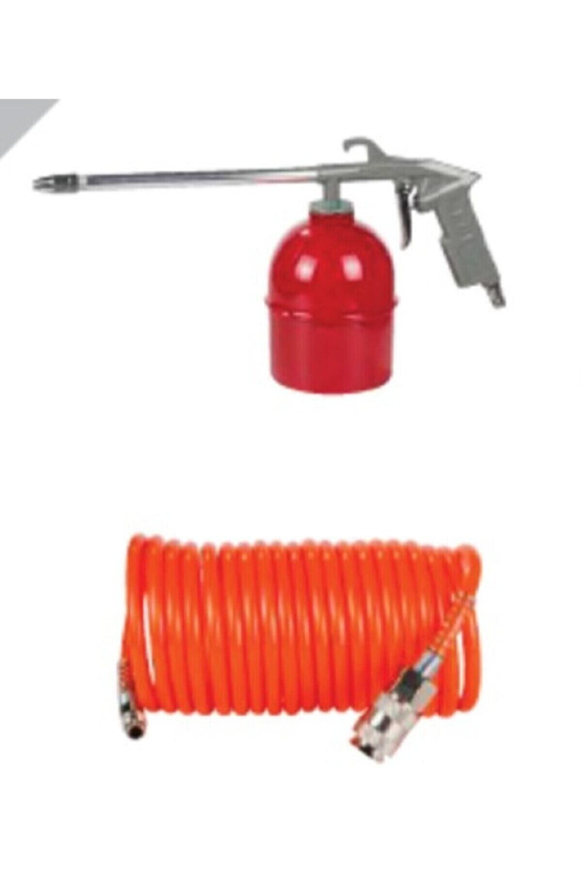 Proter Hava Tabanca Seti̇ Kompresör Seti̇ 5 Parçalı