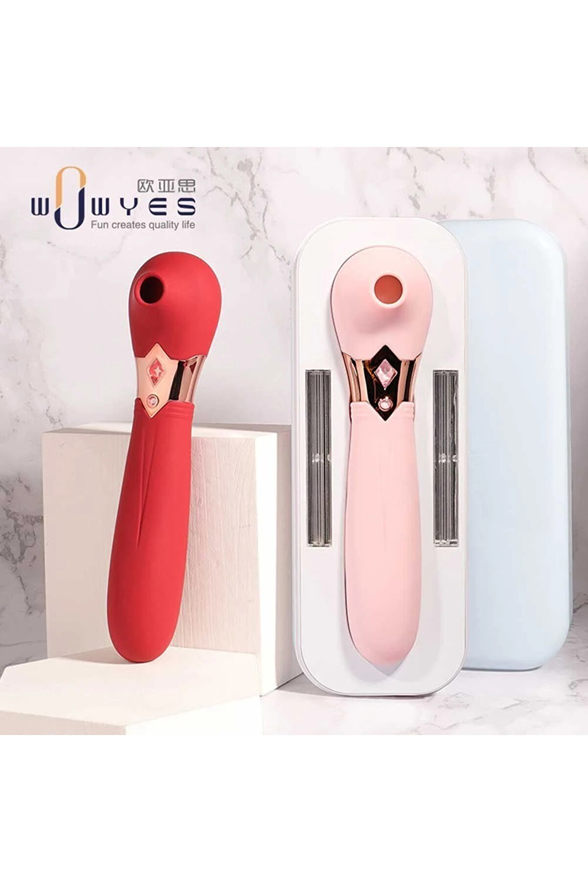 Erox Wowyes S4 Sucki̇ng Massager Kli̇tori̇s Emi̇ş G&uuml;&ccedil;l&uuml; Vi̇brat&ouml;r