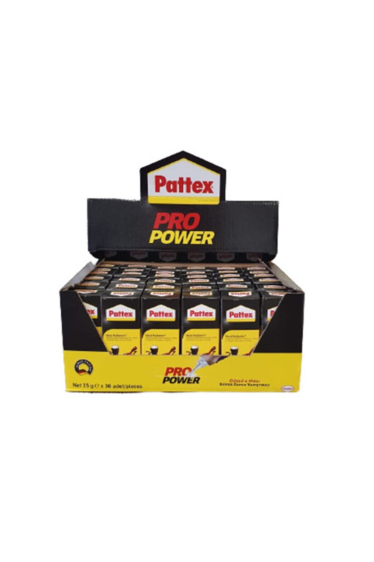 Pattex Pro Power 15Gr X 36 Adet Güçlü Süper Hızlı Japon Yapıştırıcı