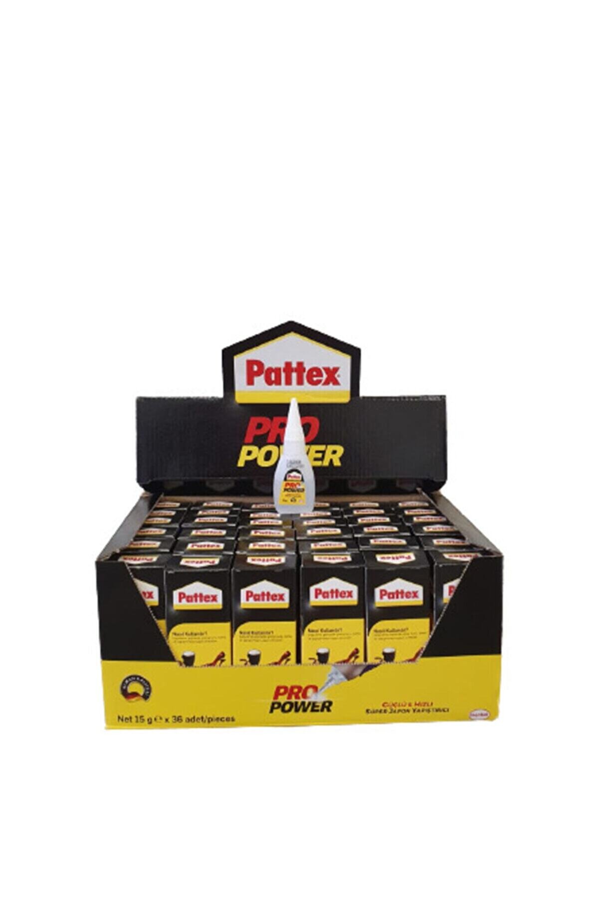 Pattex Pro Power 15Gr X 36 Adet Güçlü Süper Hızlı Japon Yapıştırıcı