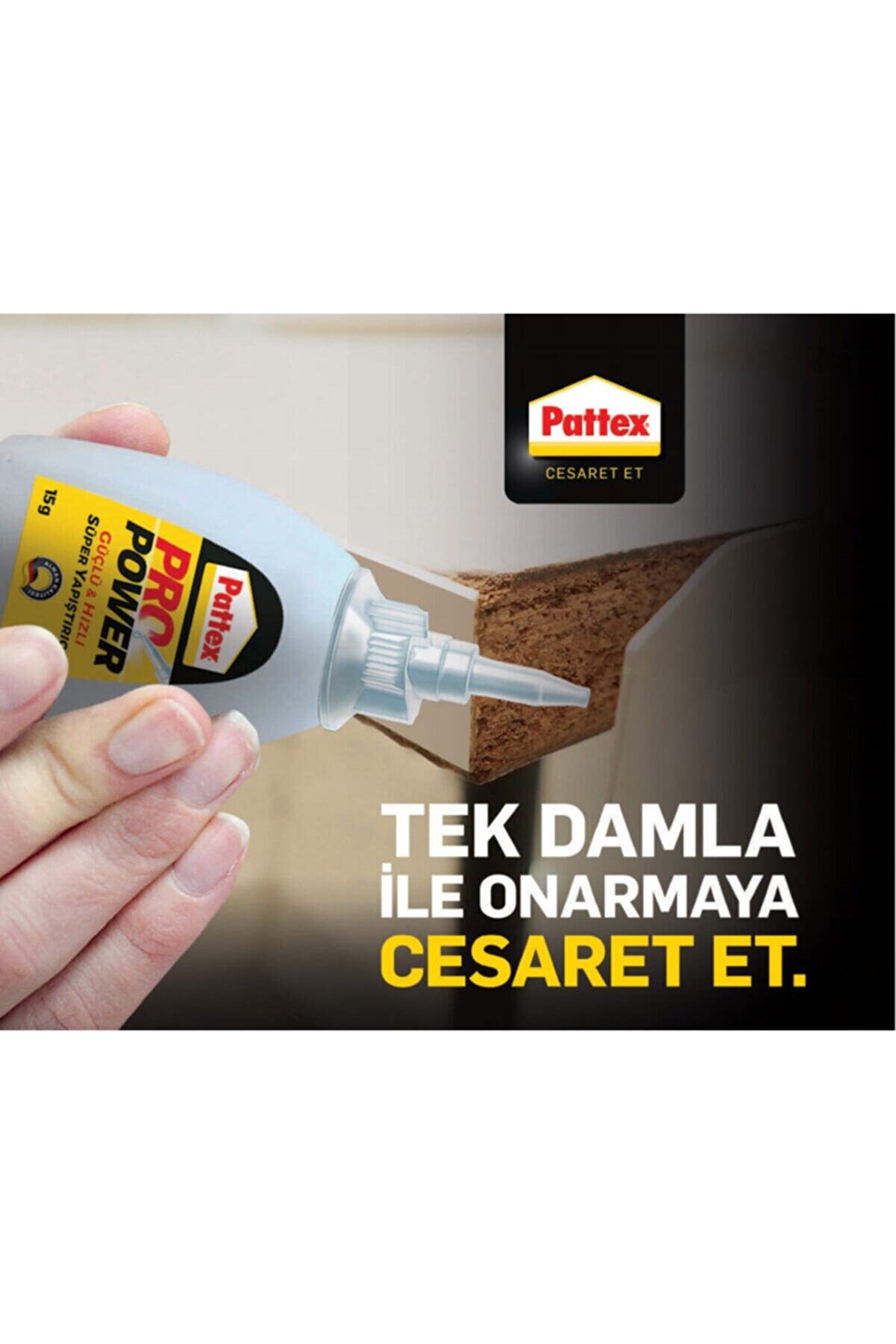 Pattex Pro Power 15Gr X 36 Adet Güçlü Süper Hızlı Japon Yapıştırıcı