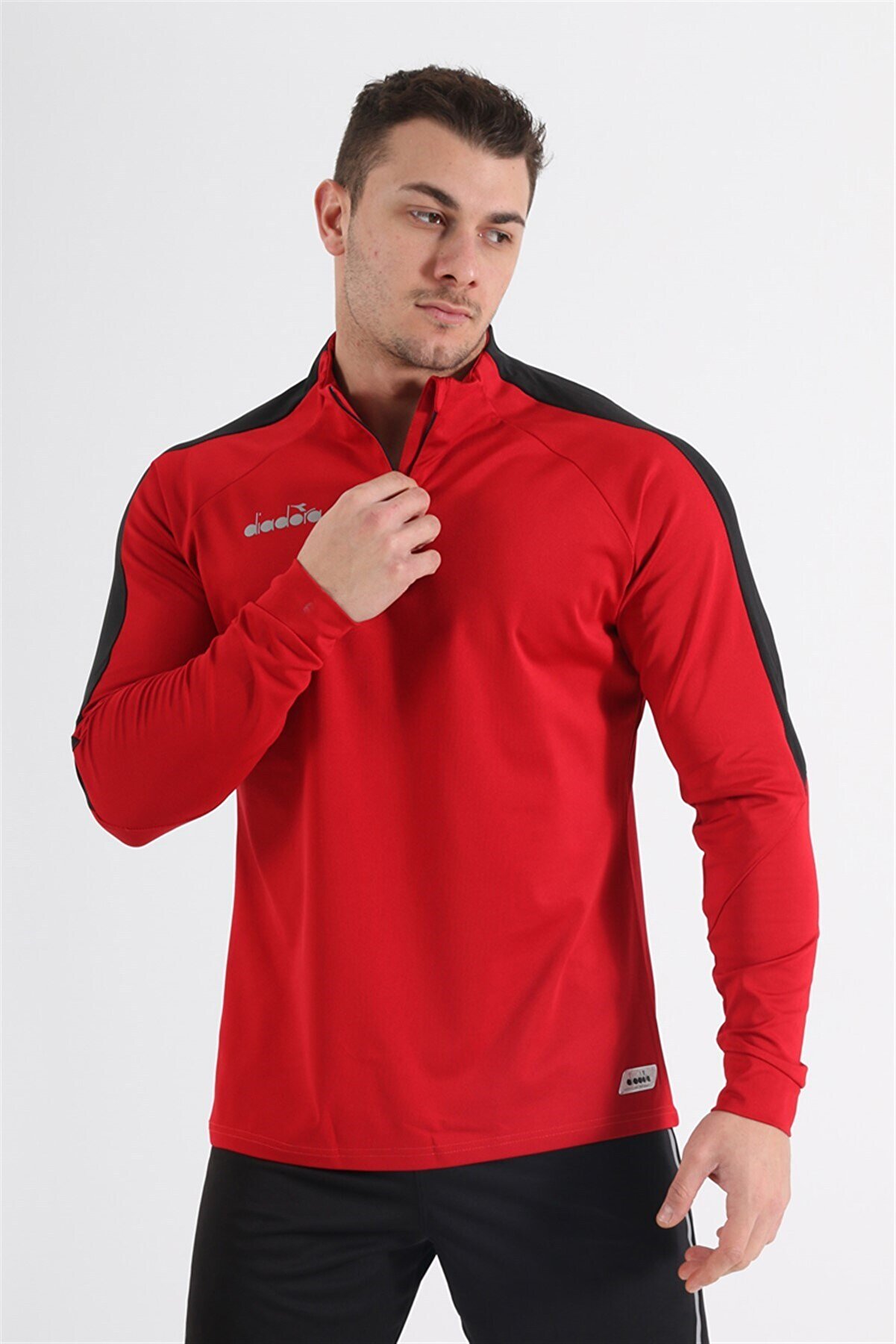 Di̇adora Mundi̇al 21 Antrenman Eşofmanı Tek Üst - Koyu Kırmızı