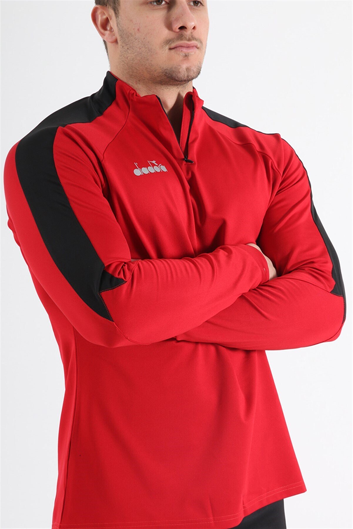 Di̇adora Mundi̇al 21 Antrenman Eşofmanı Tek Üst - Koyu Kırmızı