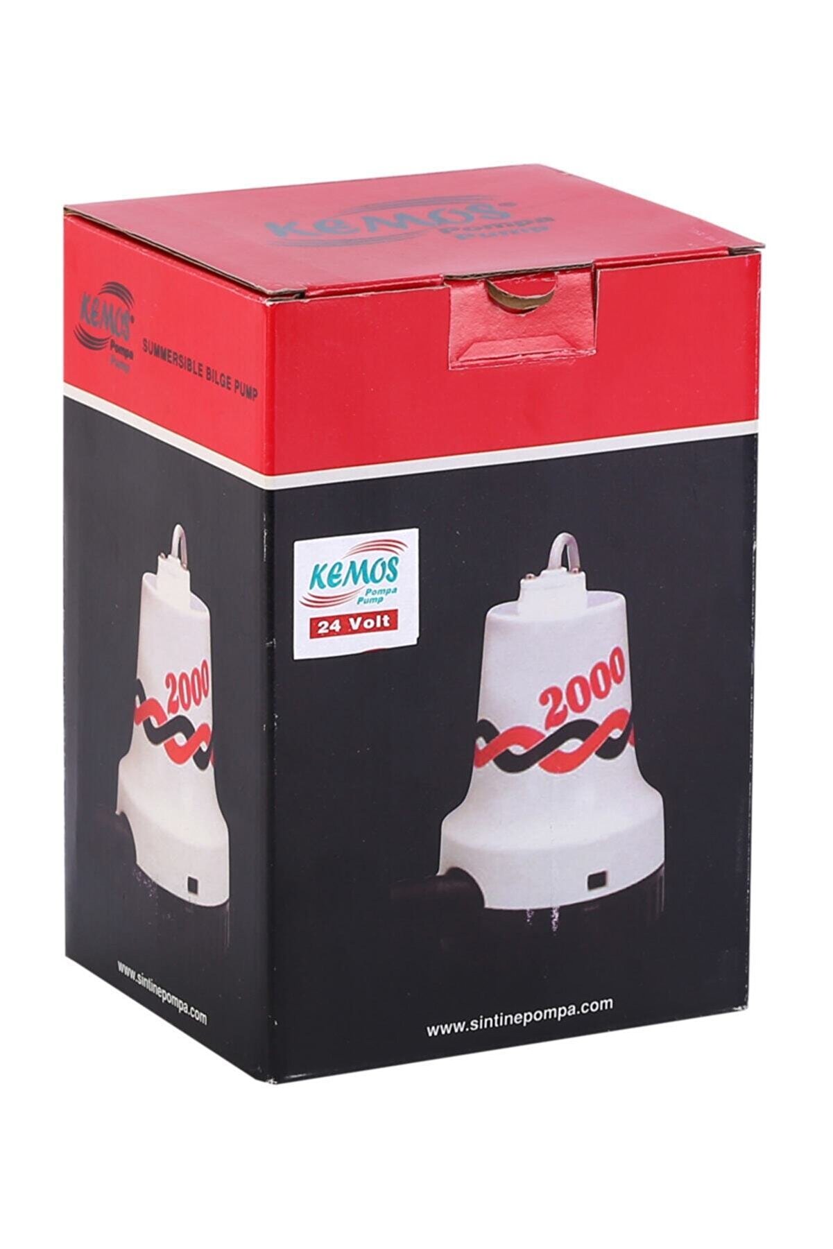Kemos Si̇nti̇ne 2000 24 Volt Sıvı Transfer Pompası