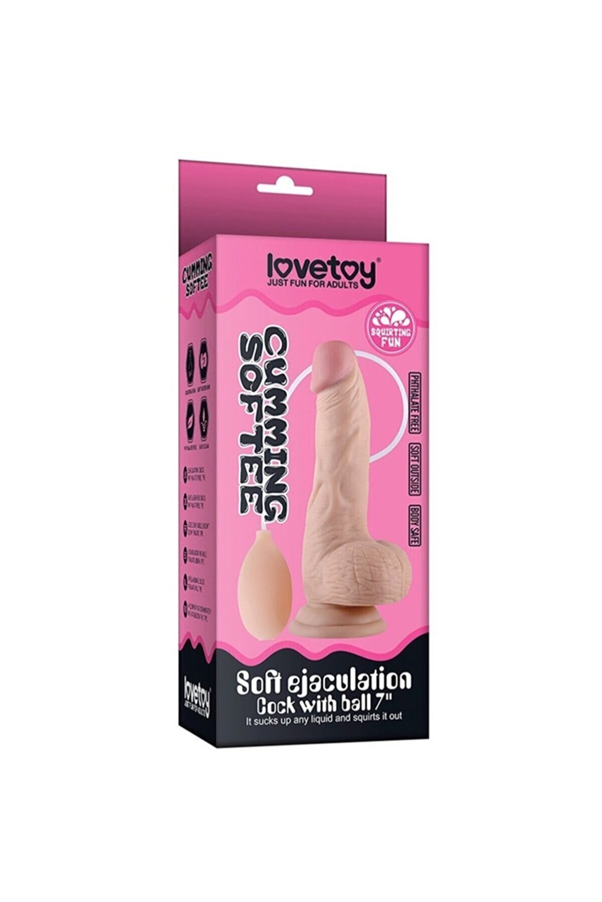 Meyrabest Cummi̇ng Softee Reali̇sti̇k Peni̇s 18 Cm