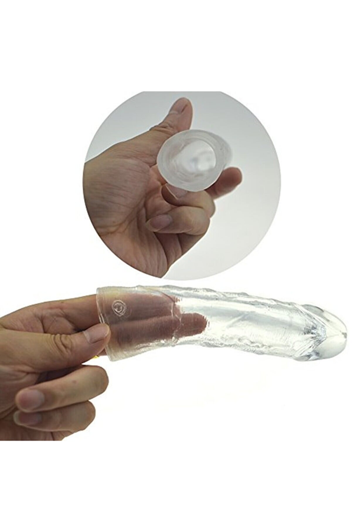 Meyrabest &Ouml;zel Ger&ccedil;ek&ccedil;i̇ Yumuşak Dokuya Sahi̇p Hari̇ka Peni̇s Kılıfı Seti̇