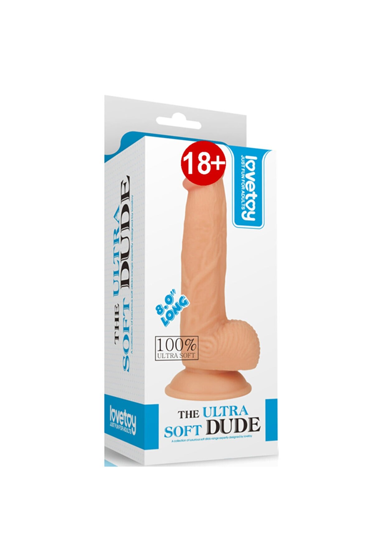 Meyrabest The Ultra Soft Dude Yumuşak Reali̇sti̇k Peni̇s 20 Cm Lv1088