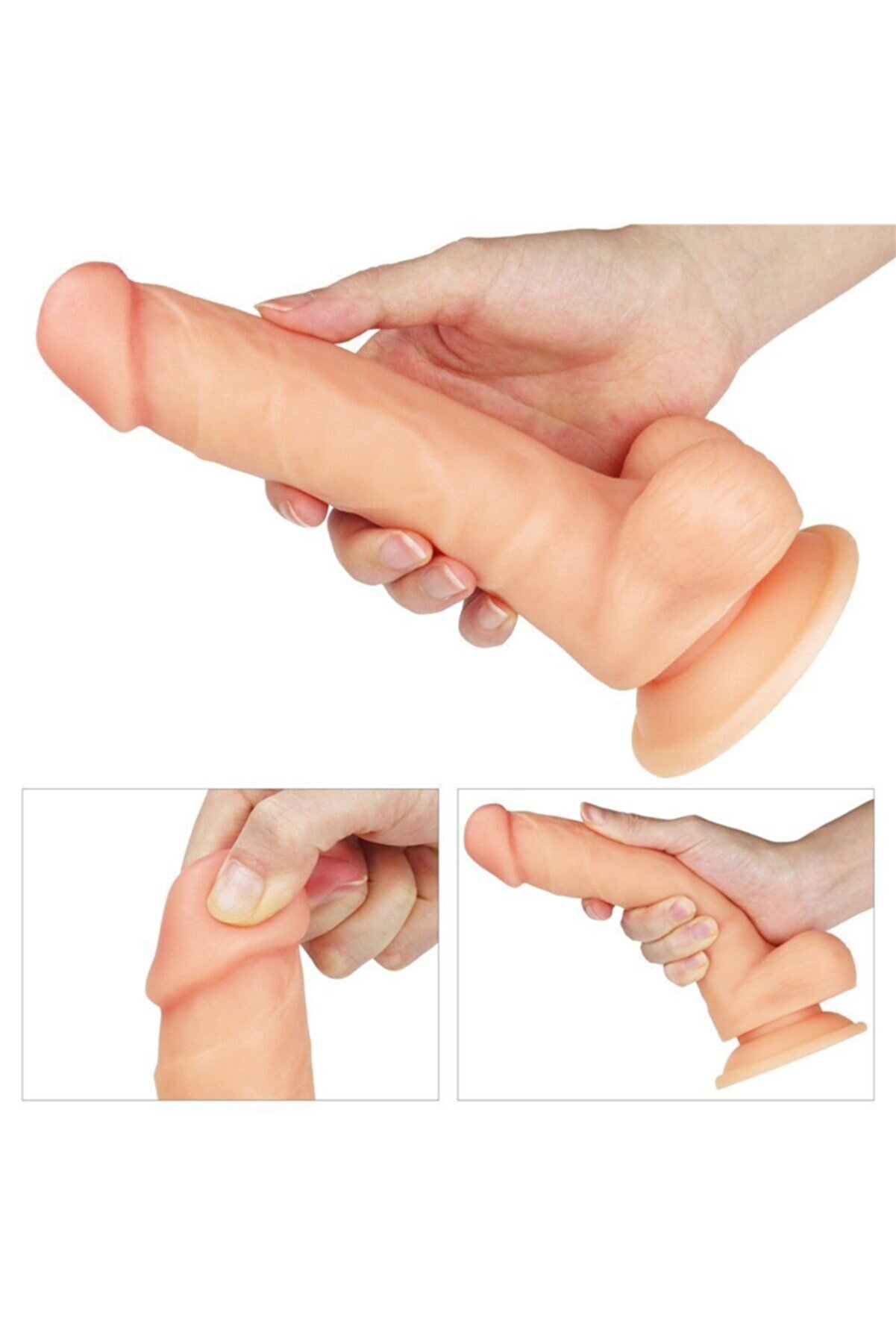 Meyrabest The Ultra Soft Dude Yumuşak Reali̇sti̇k Peni̇s 20 Cm Lv1089