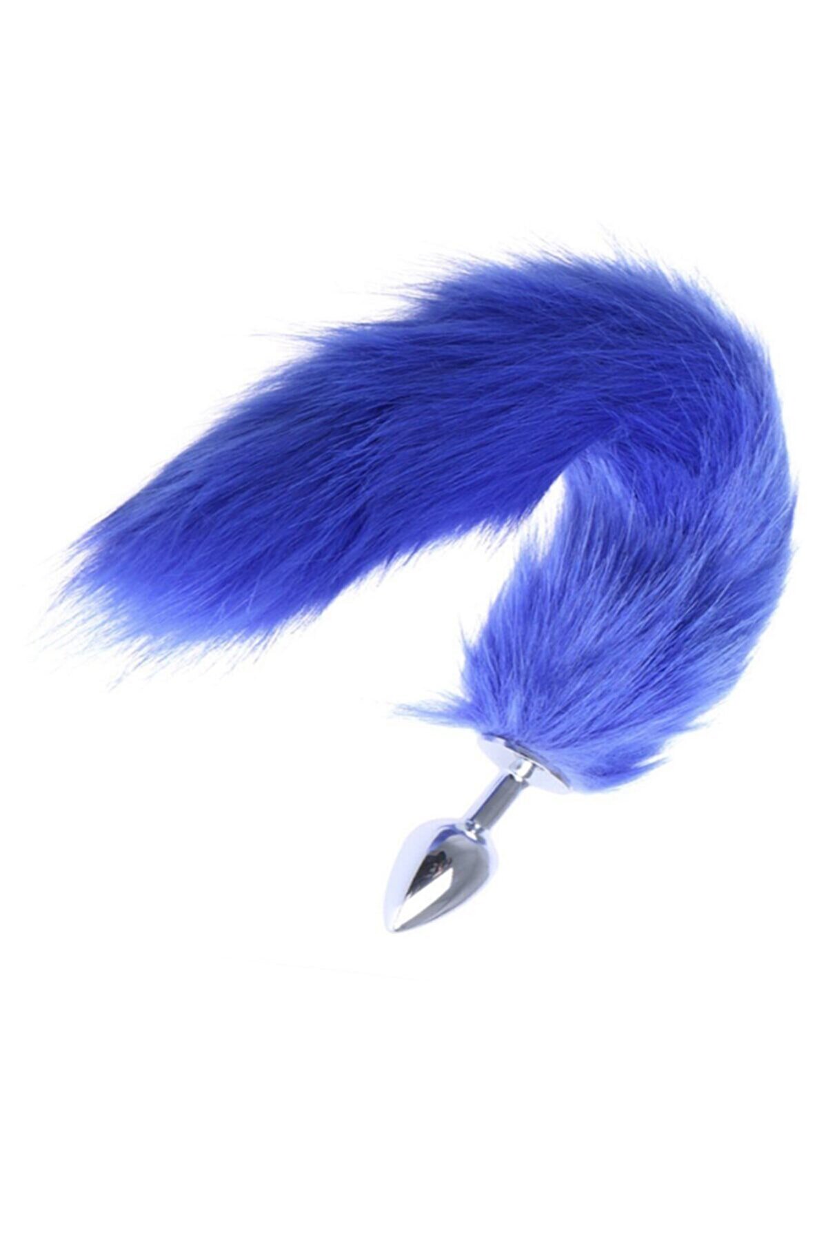 Meyrabest Mavi̇ Eroxlove Kuyruklu Metal Anal Plug
