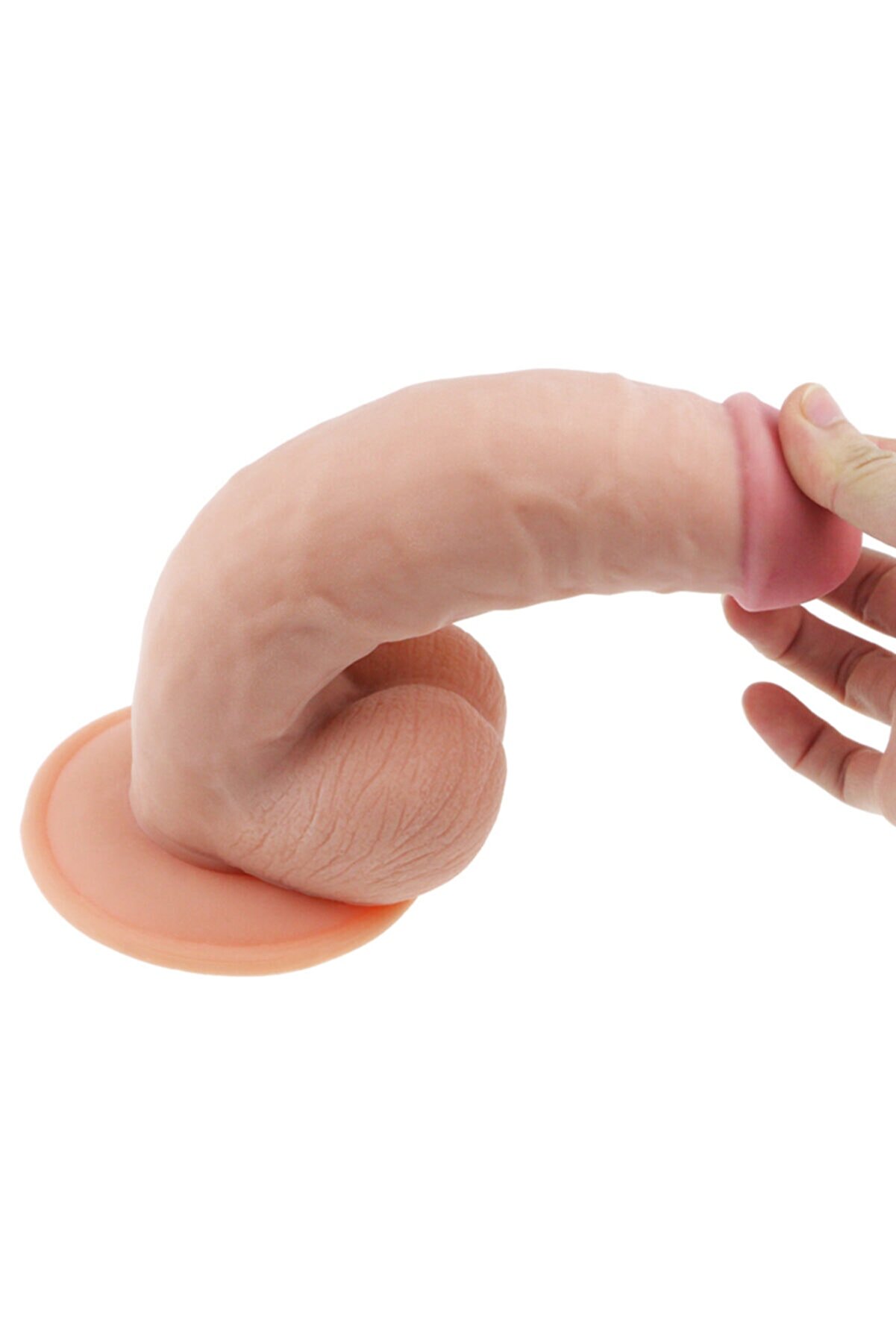 Meyrabest The Ultra Soft Dude Ur3 Doku Eği̇k Reali̇sti̇k Peni̇s 21 Cm Lv1081