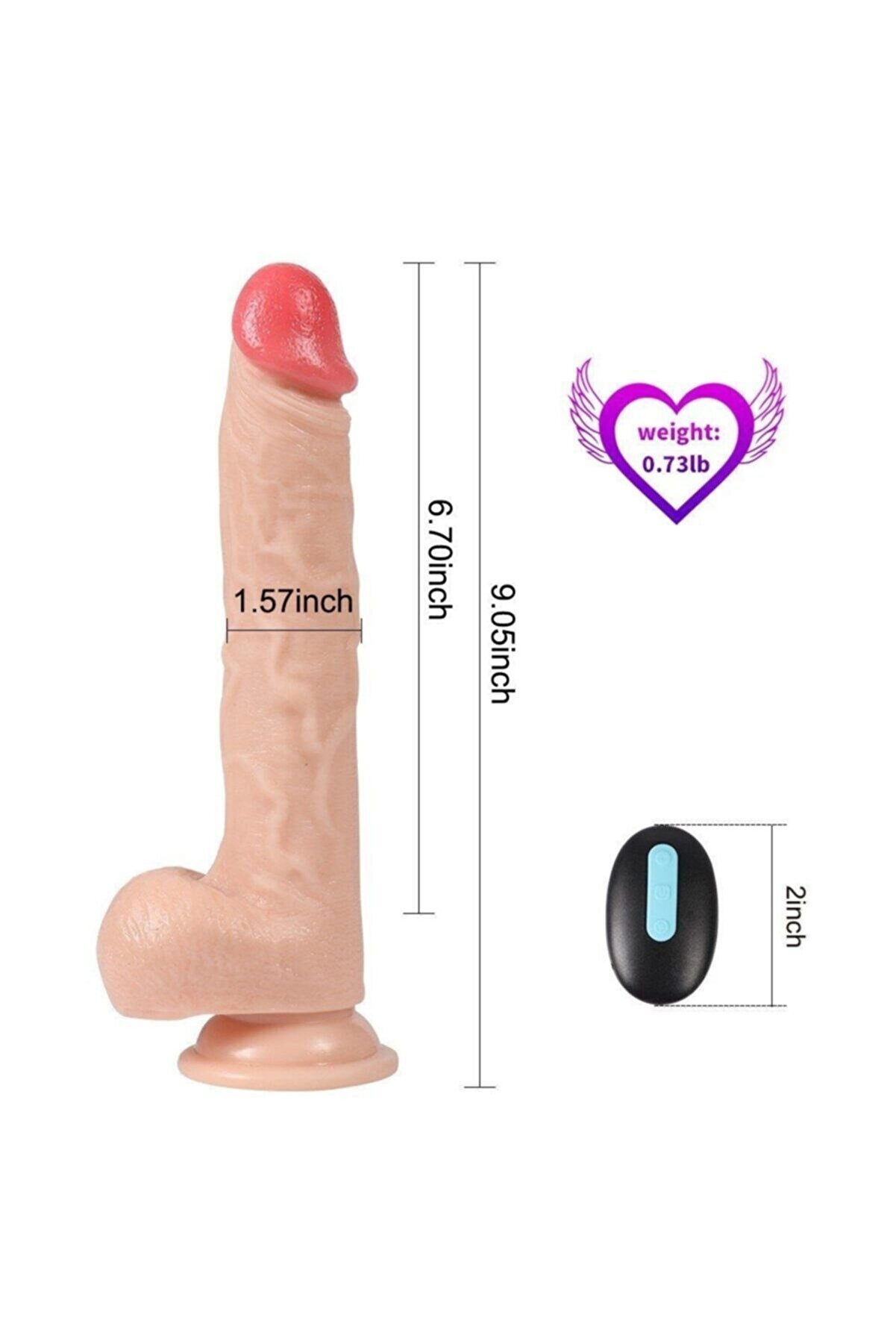 Meyrabest Di̇ldo Seri̇es Hallen 360 Derece Hareket &Ouml;zelli̇kli̇ Uzaktan Kumandalı Ti̇treşi̇mli̇ Strapon