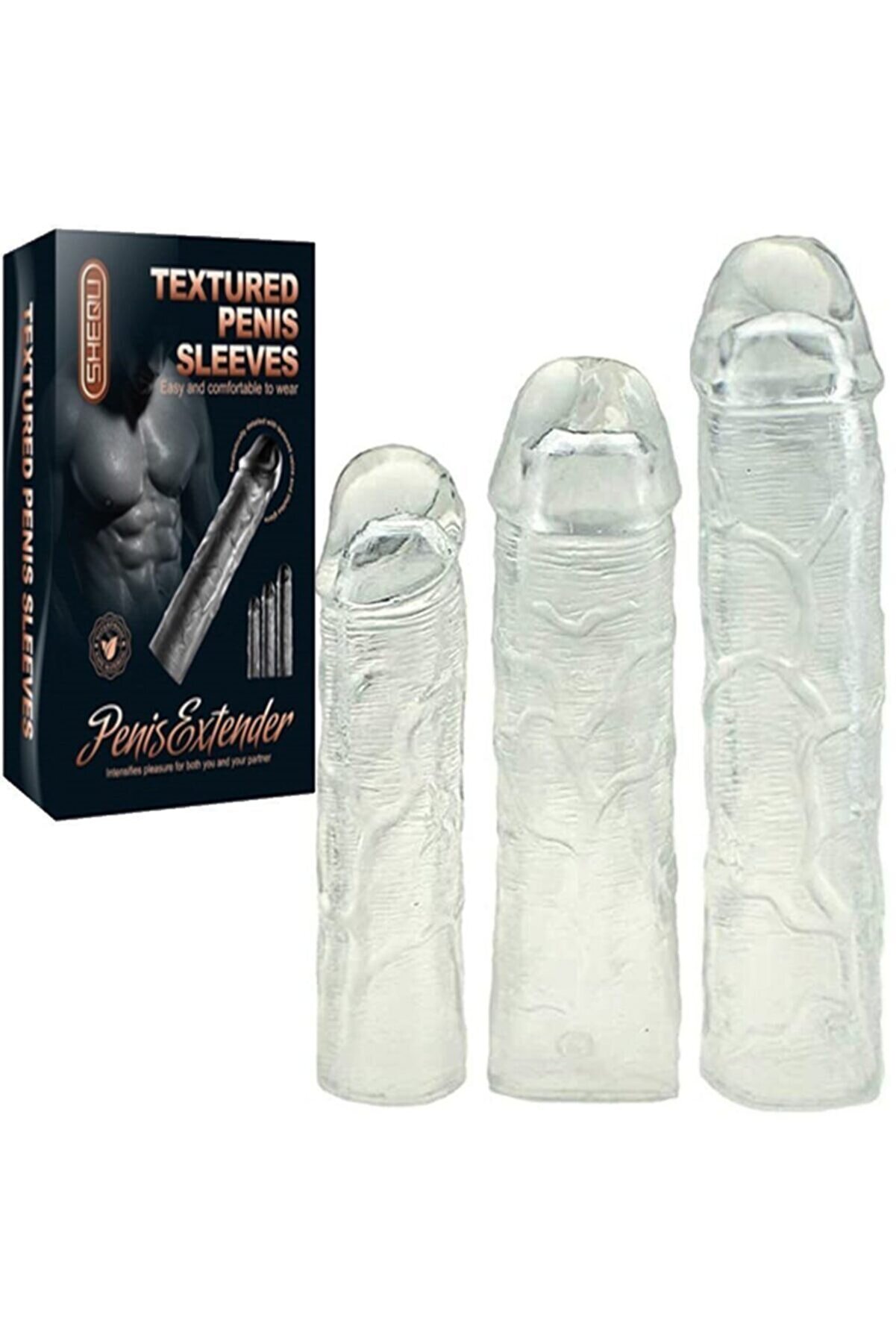 Meyrabest &Ouml;zel Ger&ccedil;ek&ccedil;i̇ Yumuşak Dokuya Sahi̇p Hari̇ka Peni̇s Kılıfı Seti̇