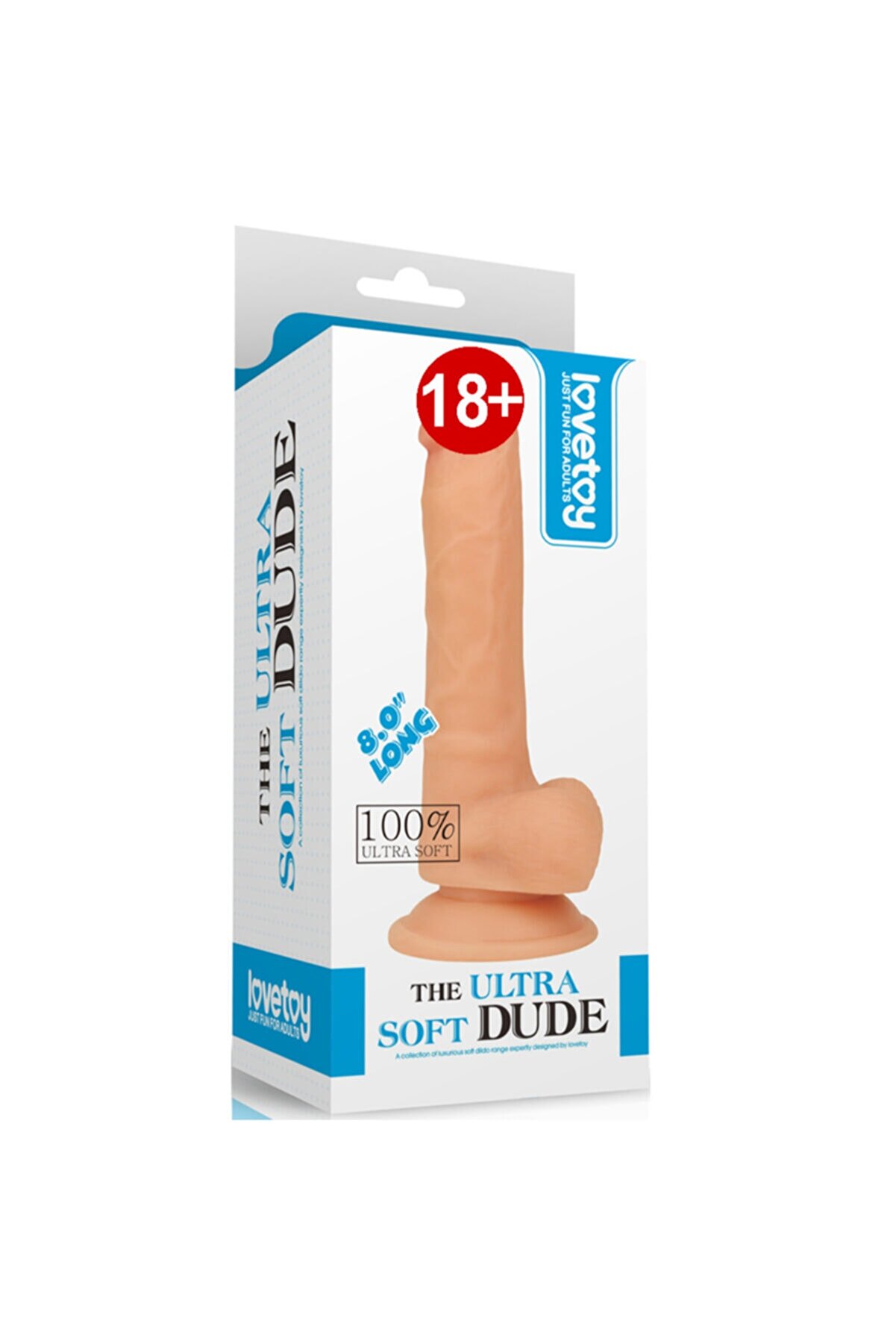 Meyrabest The Ultra Soft Dude Yumuşak Reali̇sti̇k Peni̇s 20 Cm Lv1089