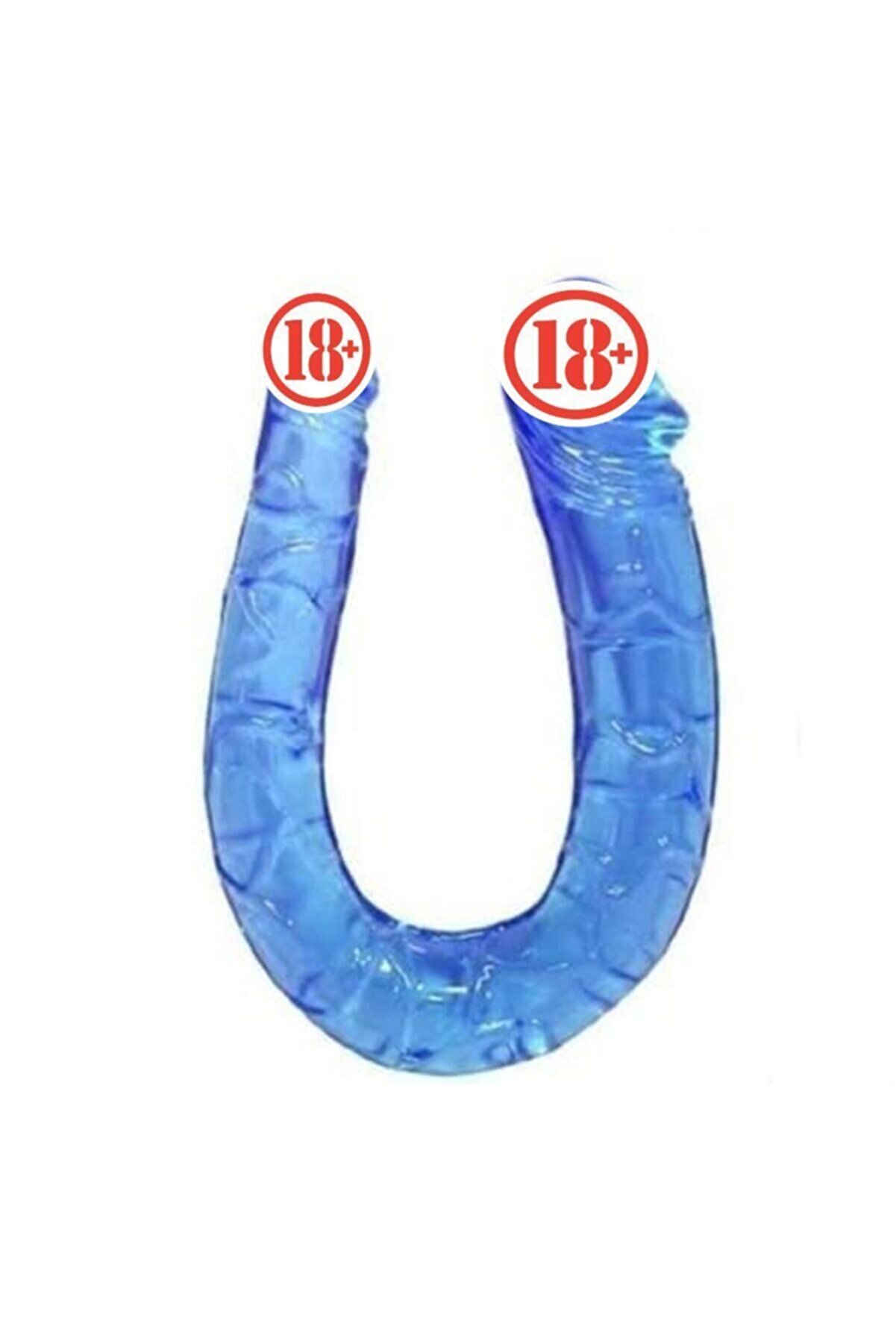 Meyrabest L&uuml;ks Double Mi̇ni̇ Di̇ldo 18 Cm &Ccedil;i̇ft Taraflı Mor Jel Peni̇s