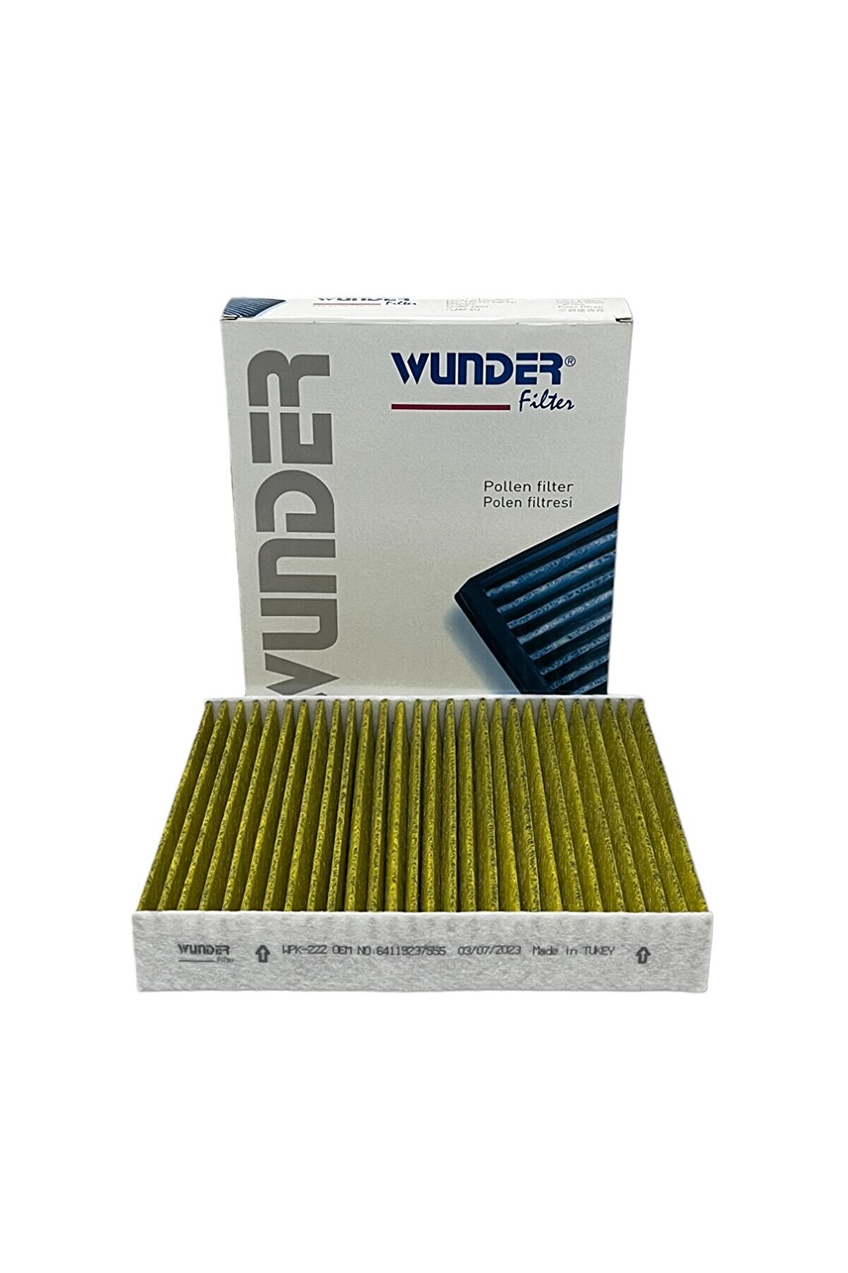 Wunder Bmw 3 Seri̇si̇ F30-F31-F34-F80 2011-2021 Karbonlu Polen Fi̇ltresi̇