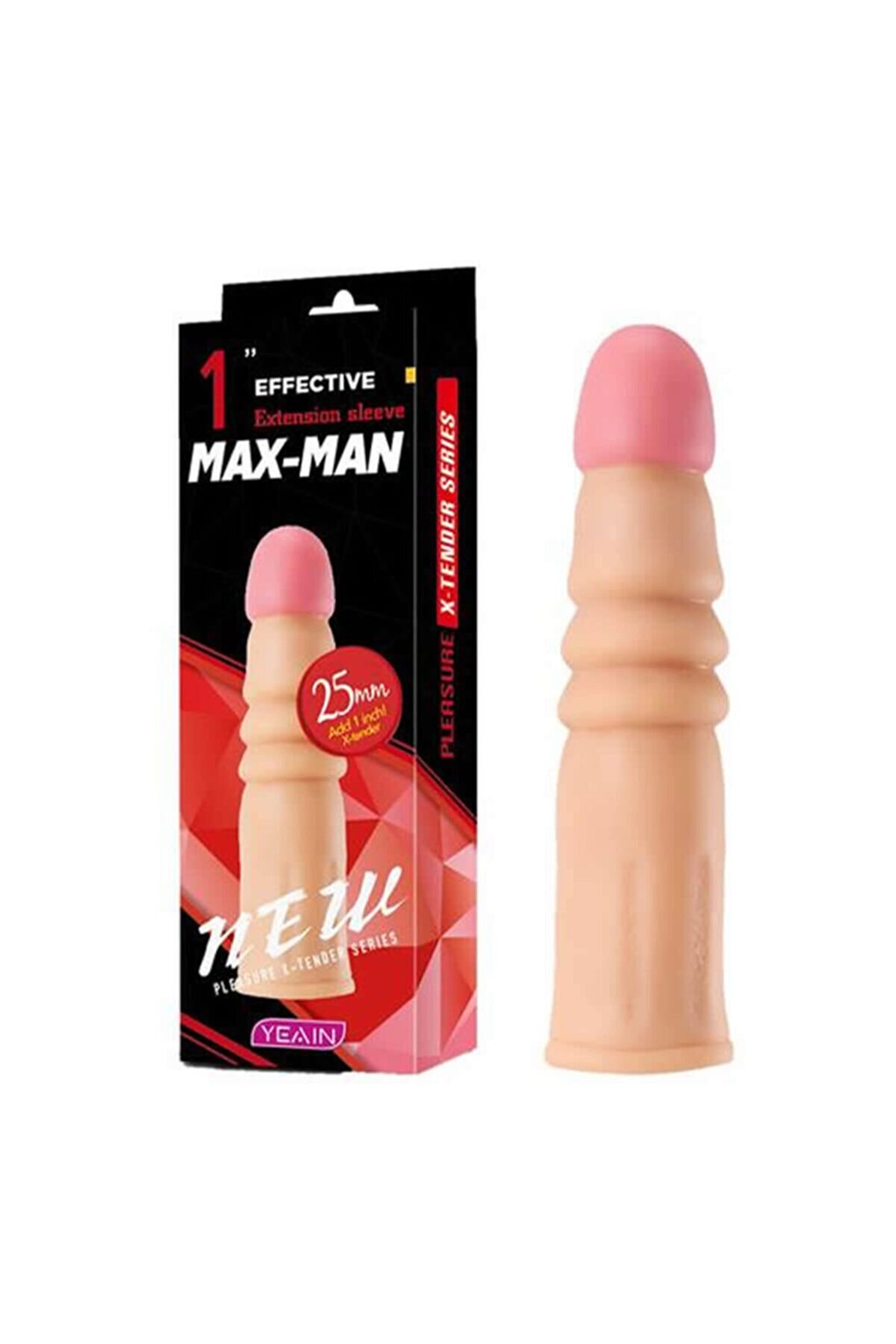 Yeai̇n Dolgulu Reali̇sti̇k Peni̇s Kılıfı