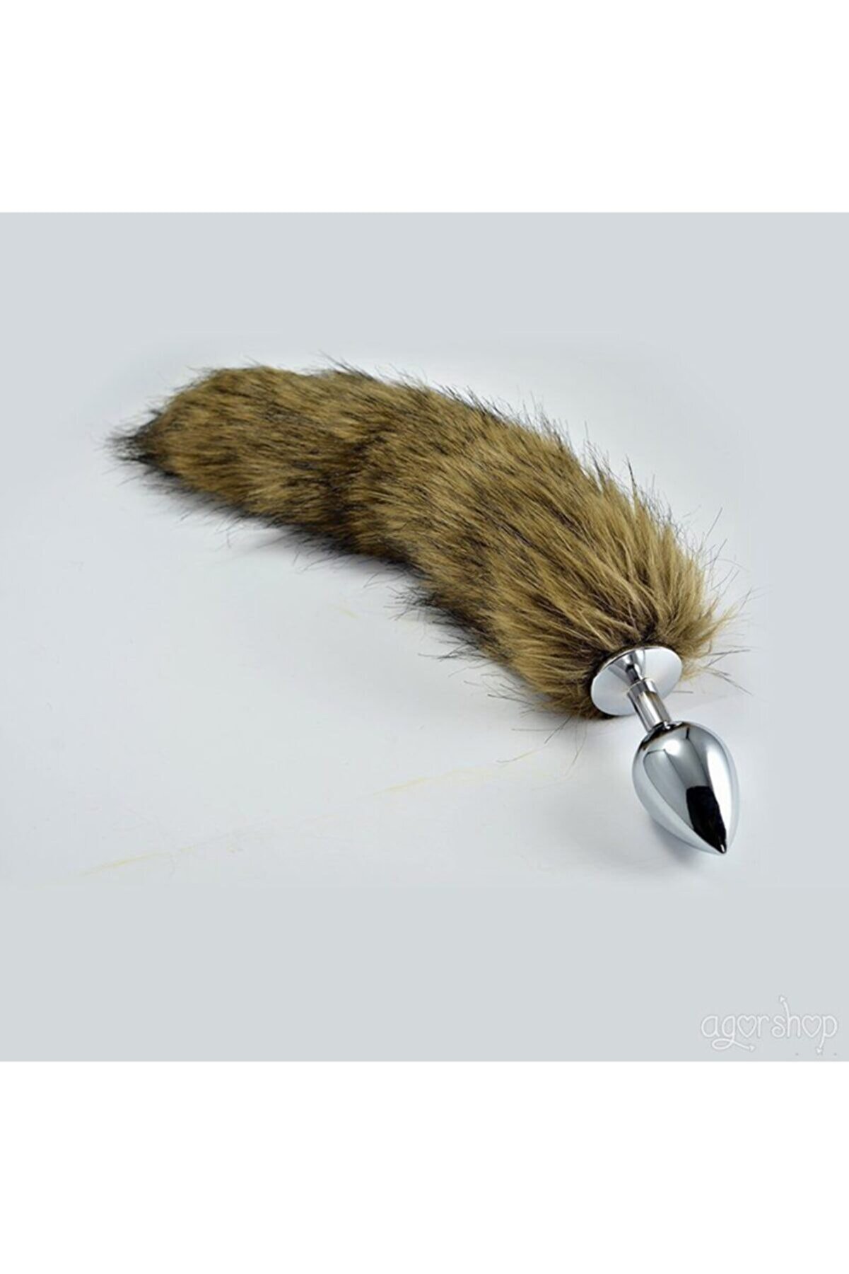 Meyrabest Uzun Kuyruklu Si̇lver Anal Plug