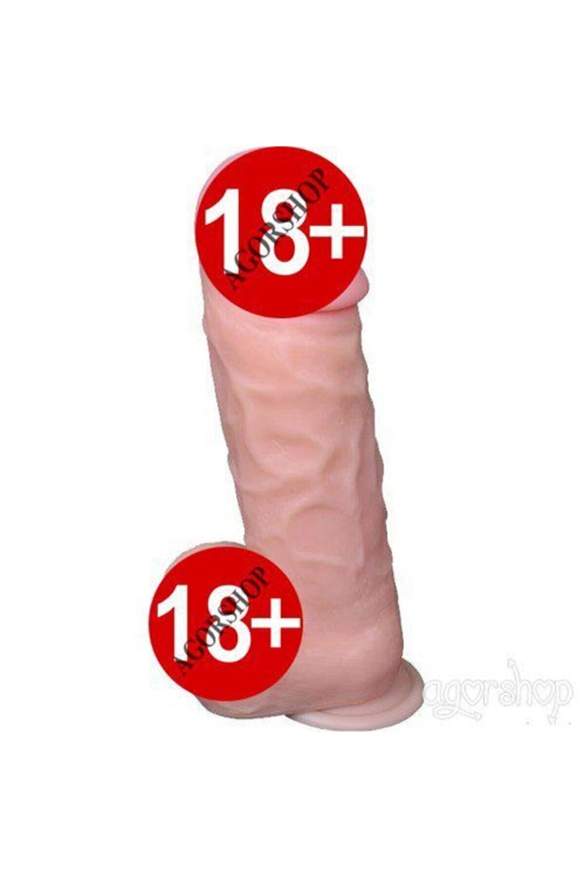 Meyrabest Ultra Di̇ldo Seri̇es X-Man Rubber Kalın Reali̇sti̇k Peni̇s-R484