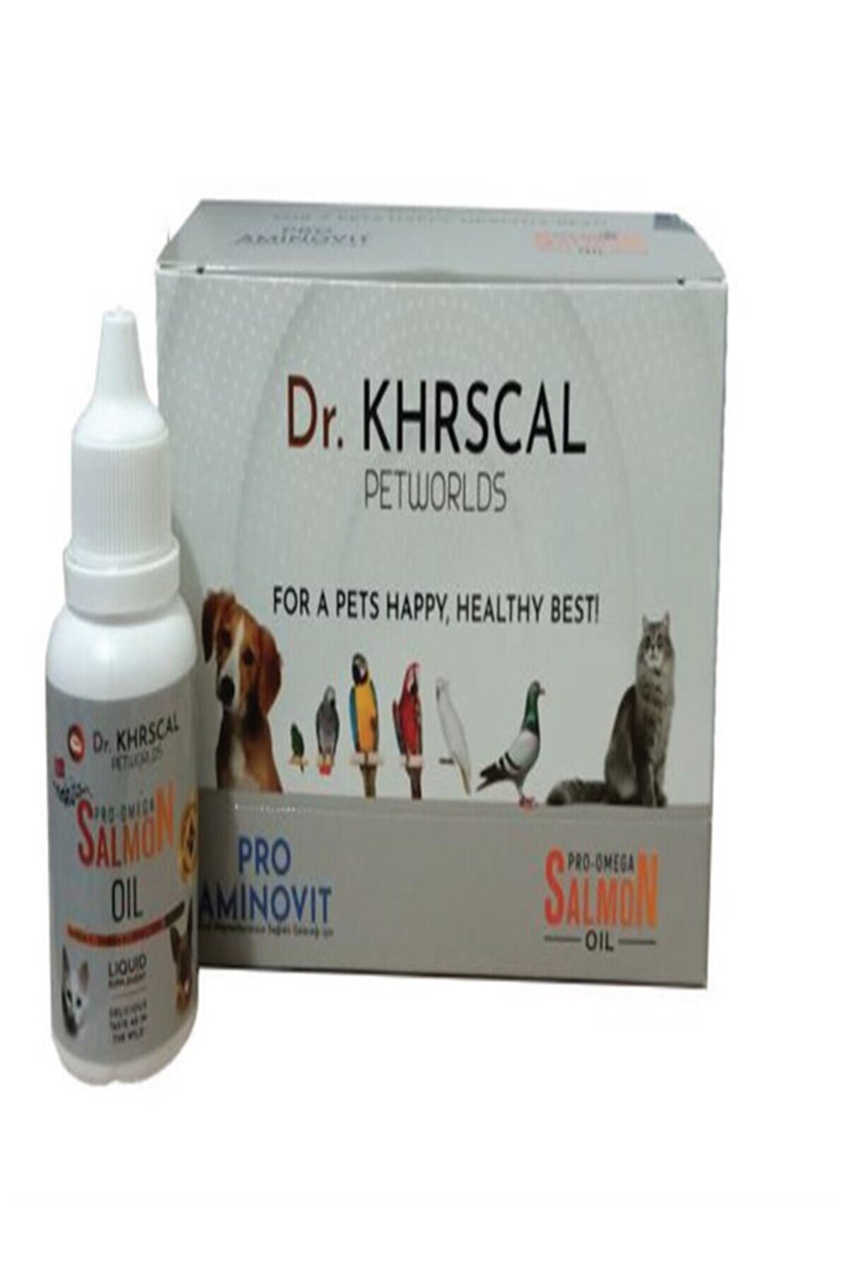 Yıldem Grup Evci̇l Dostlarınız İ&ccedil;i̇n Omega 3 Ve Omega 6 Yağ Asi̇tleri̇ Salmo Oi̇l 50 Ml