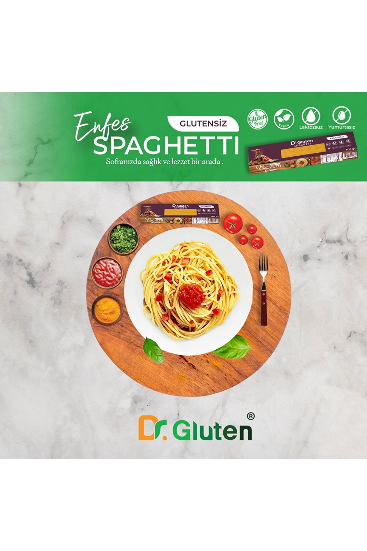 Glutensi̇z Makarna Spagetti̇ Makarna 400 Gr.