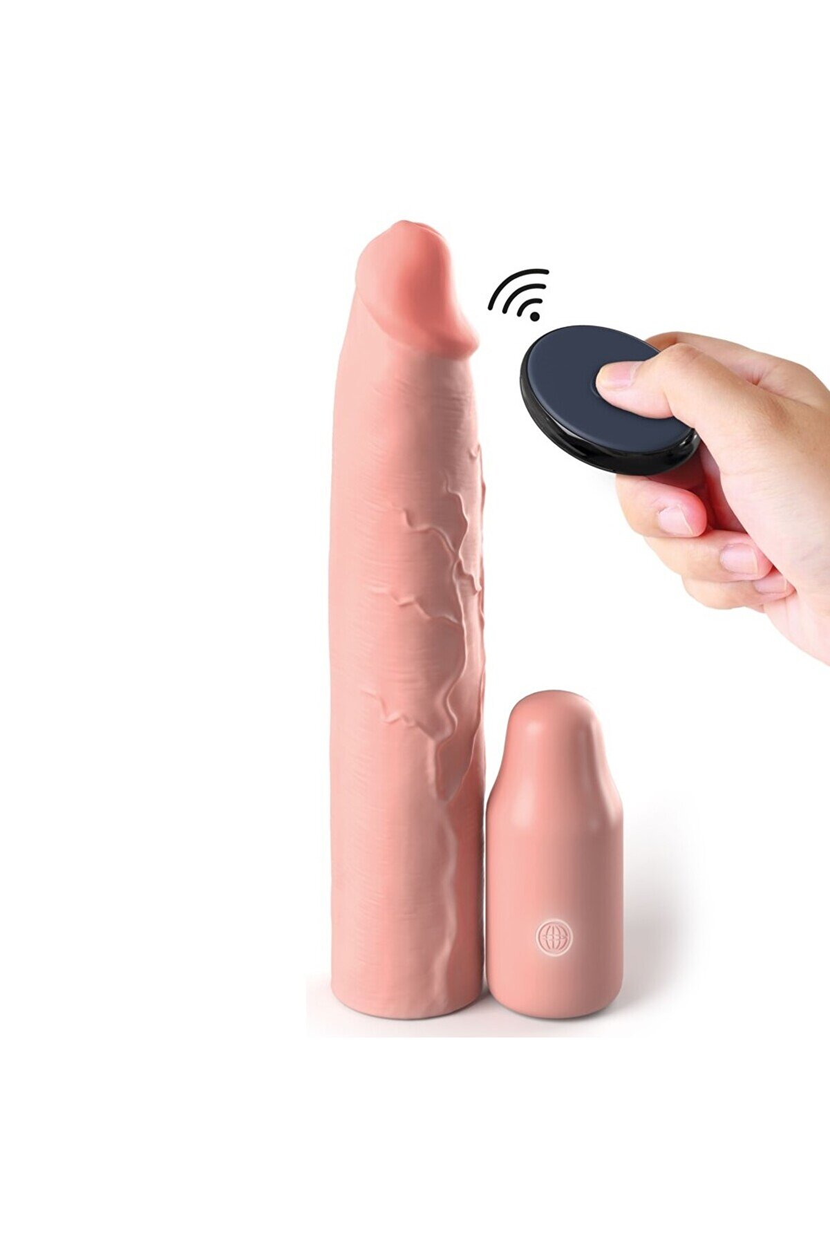 Agor Fantasy X-Tensi̇ons Uzaktan Kumandalı 7,6 Cm Dolgulu Ti̇treşi̇mli̇ Peni̇s Kılıfı