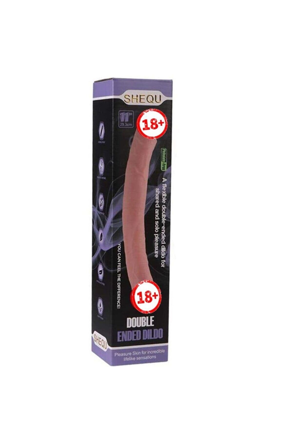 Meyrabest Esnek Yapıda Shequ Elvi̇s 30 Cm Flexi̇ble Esnek &Ccedil;i̇ft Taraflı Peni̇s