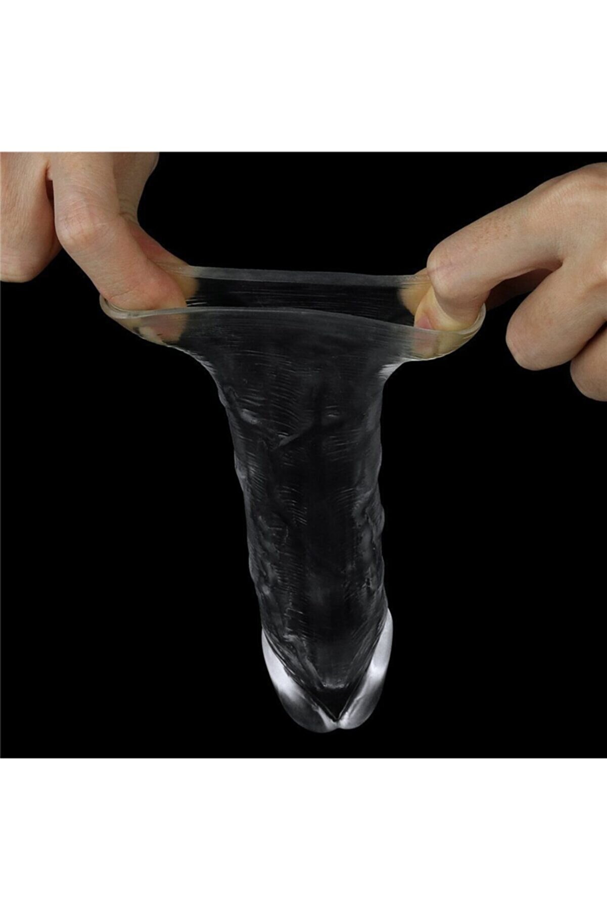 Lovetoy Flawless 2.5 Cm Uzatmalı Şeffaf Peni̇s Kılıfı