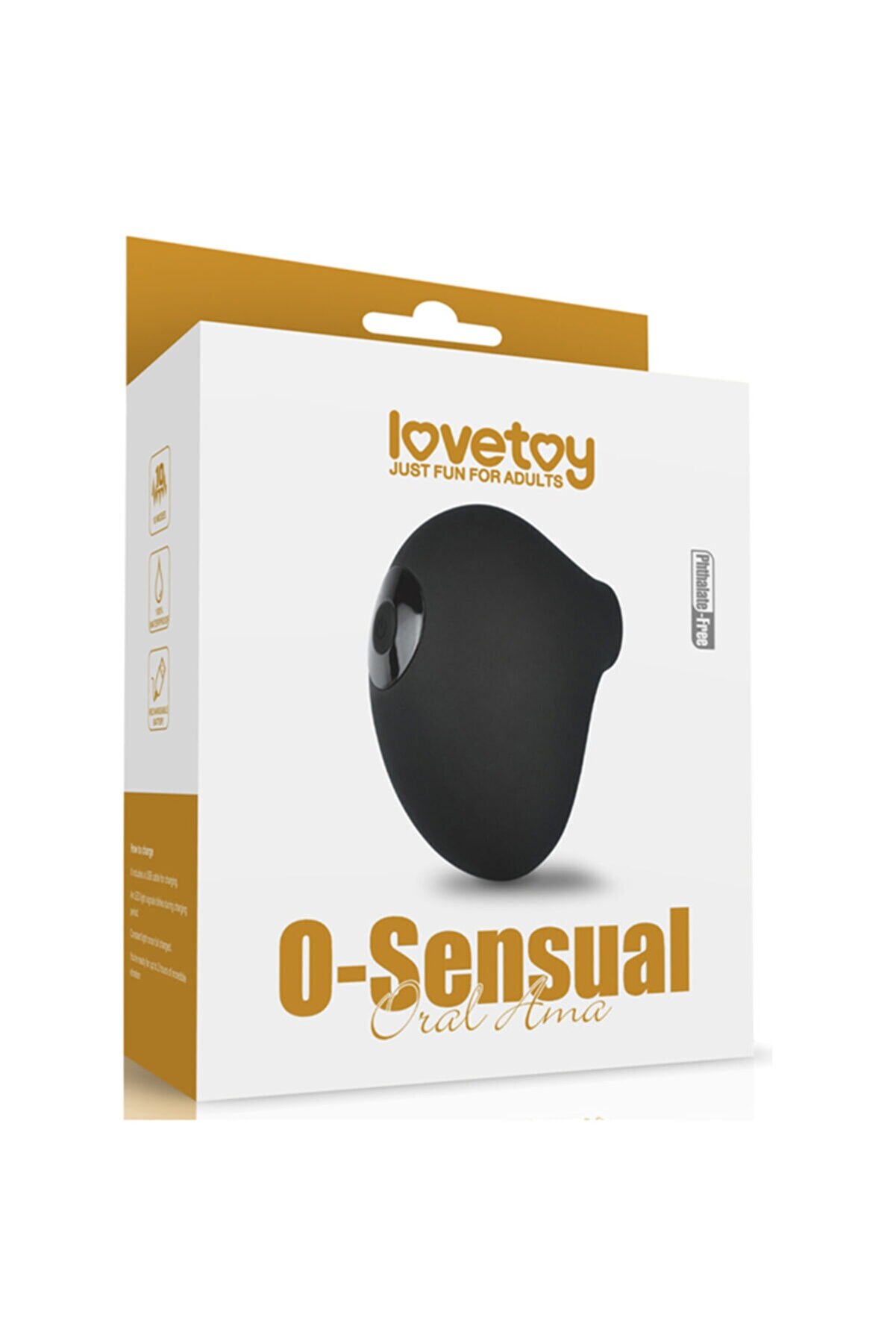 Lovetoy O-Sensual Oral Ama Emi̇ş G&uuml;&ccedil;l&uuml; L&uuml;ks Vi̇brat&ouml;r Lv431214 Gg1-V844