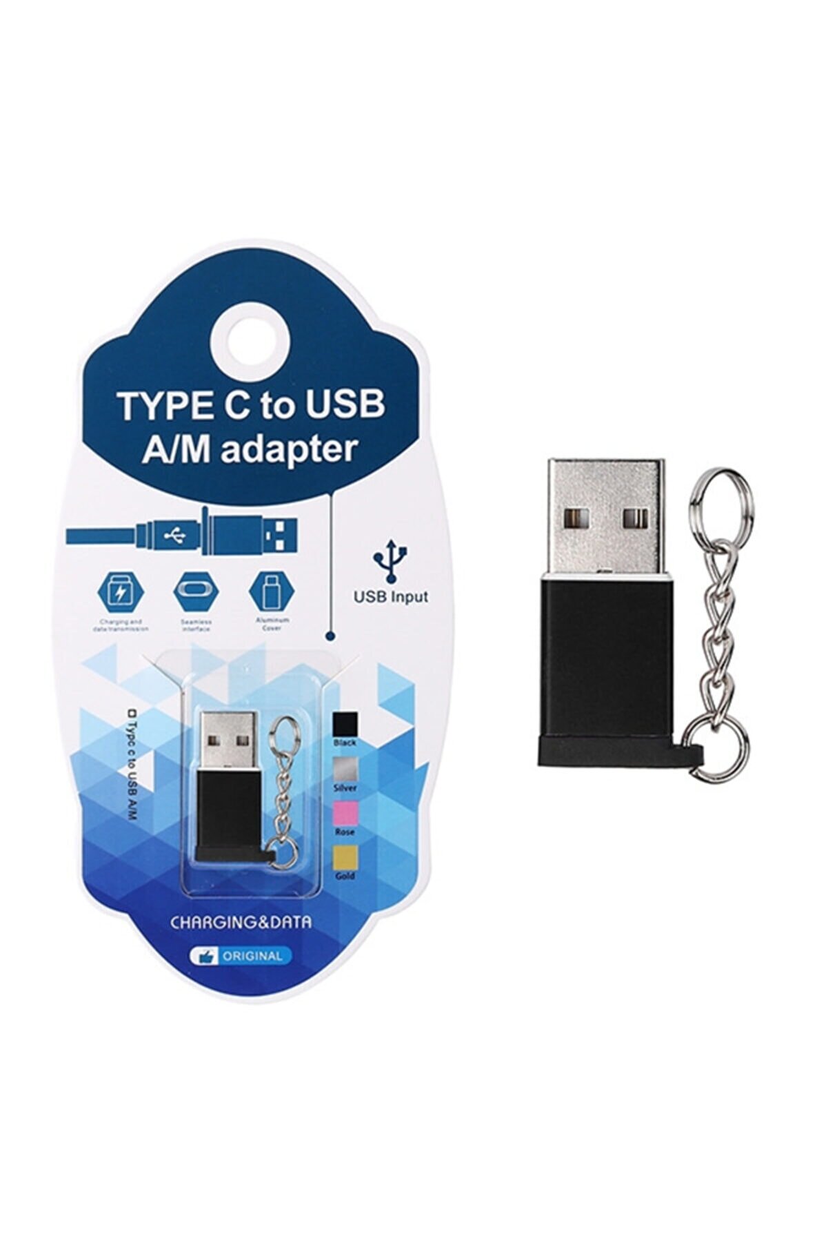 Ally Usb 3.0 Erkek To Usb 3.1 Type-C Di̇şi̇ Dönüştürücü Başlık Adaptör-( - Nx4976-3383