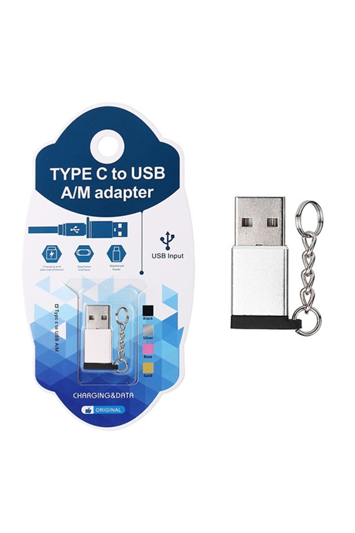 Ally Usb 3.0 Erkek To Usb 3.1 Type-C Di̇şi̇ Dönüştürücü Başlık Adaptör-( - Nx4976-3383