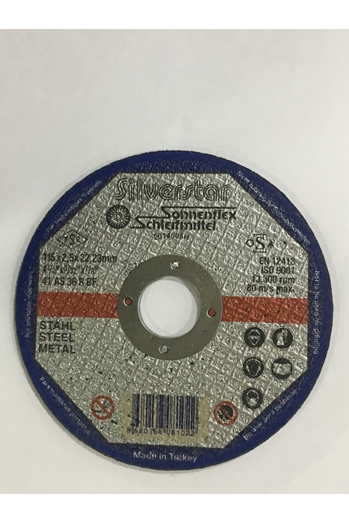 Marka Sonnenflex 115*2,5 Metal Kesme Taşı