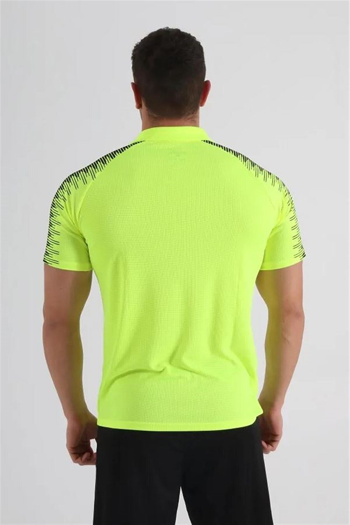 Di̇adora Ri̇ti̇m Polo Yaka Kamp T-Shi̇rt Neon Sarı