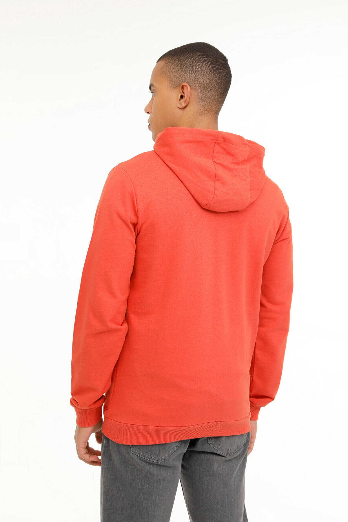 Ki̇neti̇x Me Fred-B 17Ed01 3Pr Turuncu Erkek Sweatshi̇rt