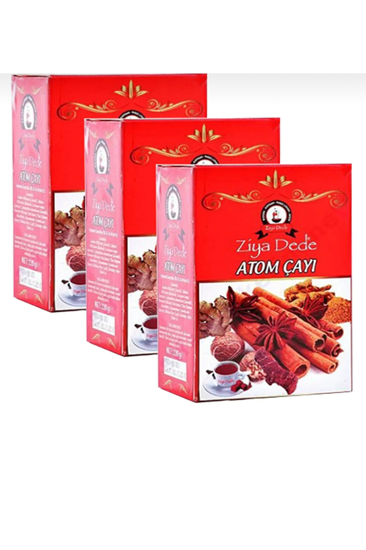Zi̇ya Dede Atom Çayı 3 Paket