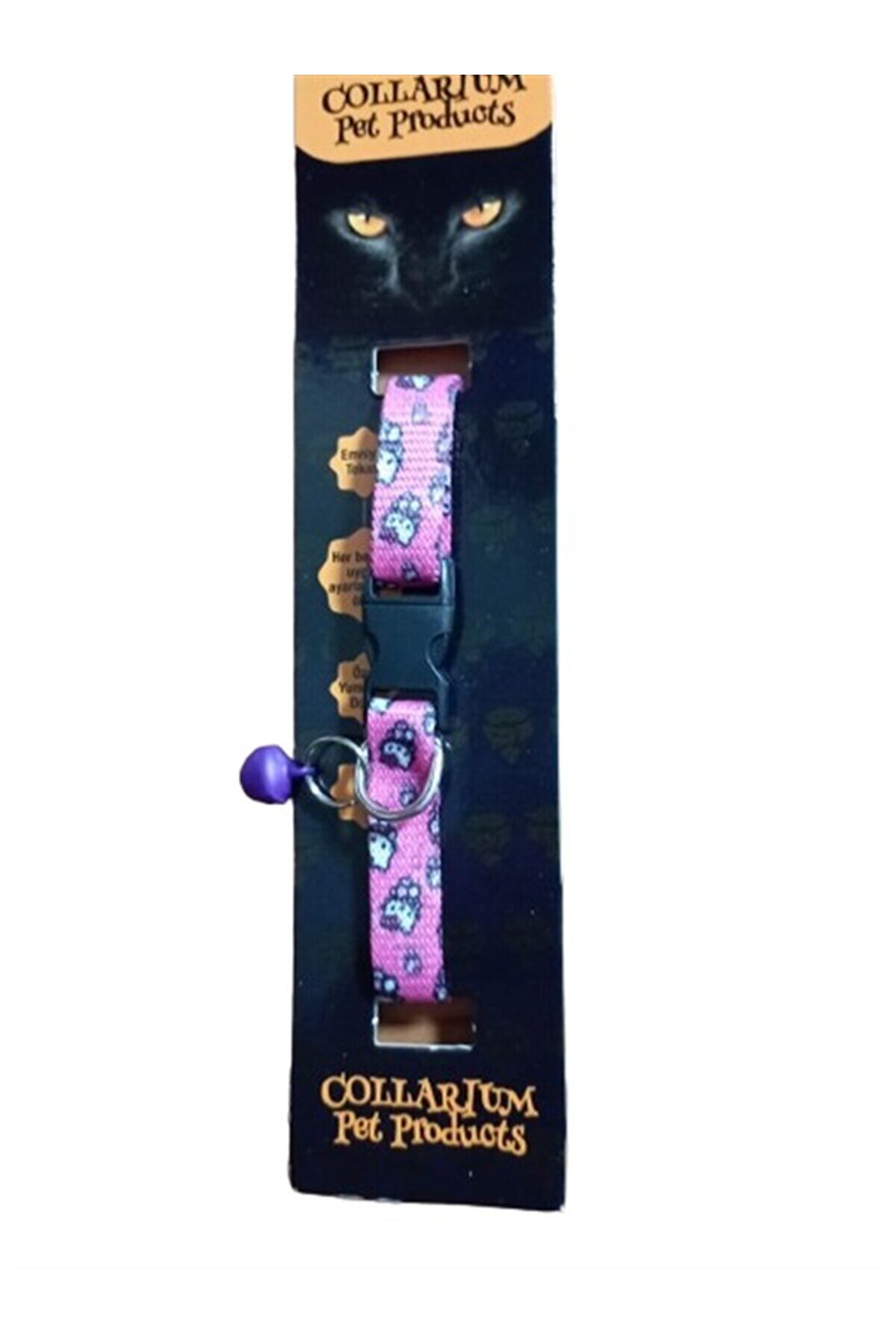 Collarıum Pet Kedi̇ Boyun Tasması Teksti̇l ( Her Bedene Uygun Ayarlanabi̇li̇r &Ouml;l&ccedil;&uuml; Ve Kedi̇ Zi̇lli̇ )