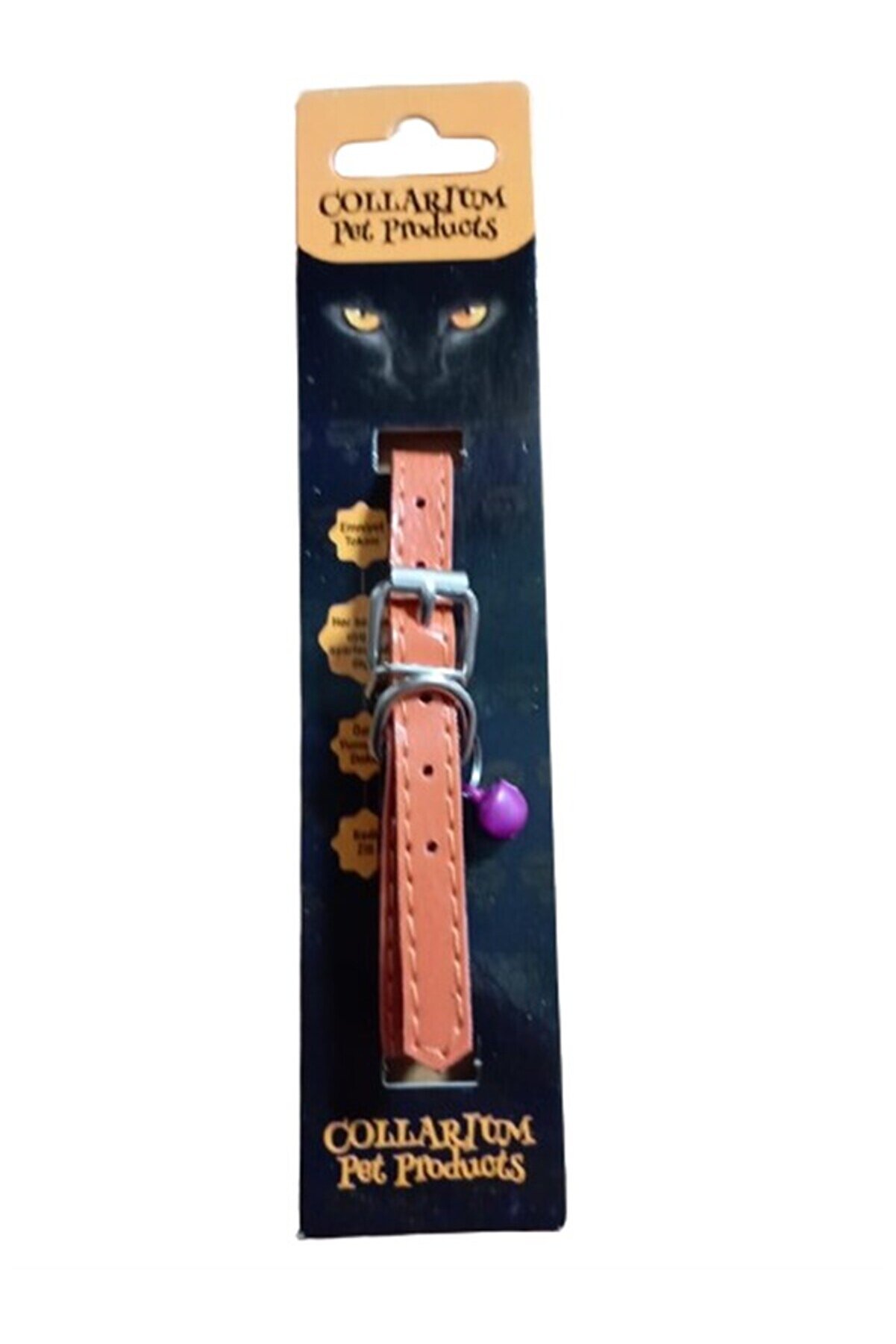 Collarıum Kedi̇ Boyun Tasması Deri̇ ( Her Bedene Uygun Ayarlanabi̇li̇r &Ouml;l&ccedil;i̇ Ve Kedi̇ Zi̇lli̇ )