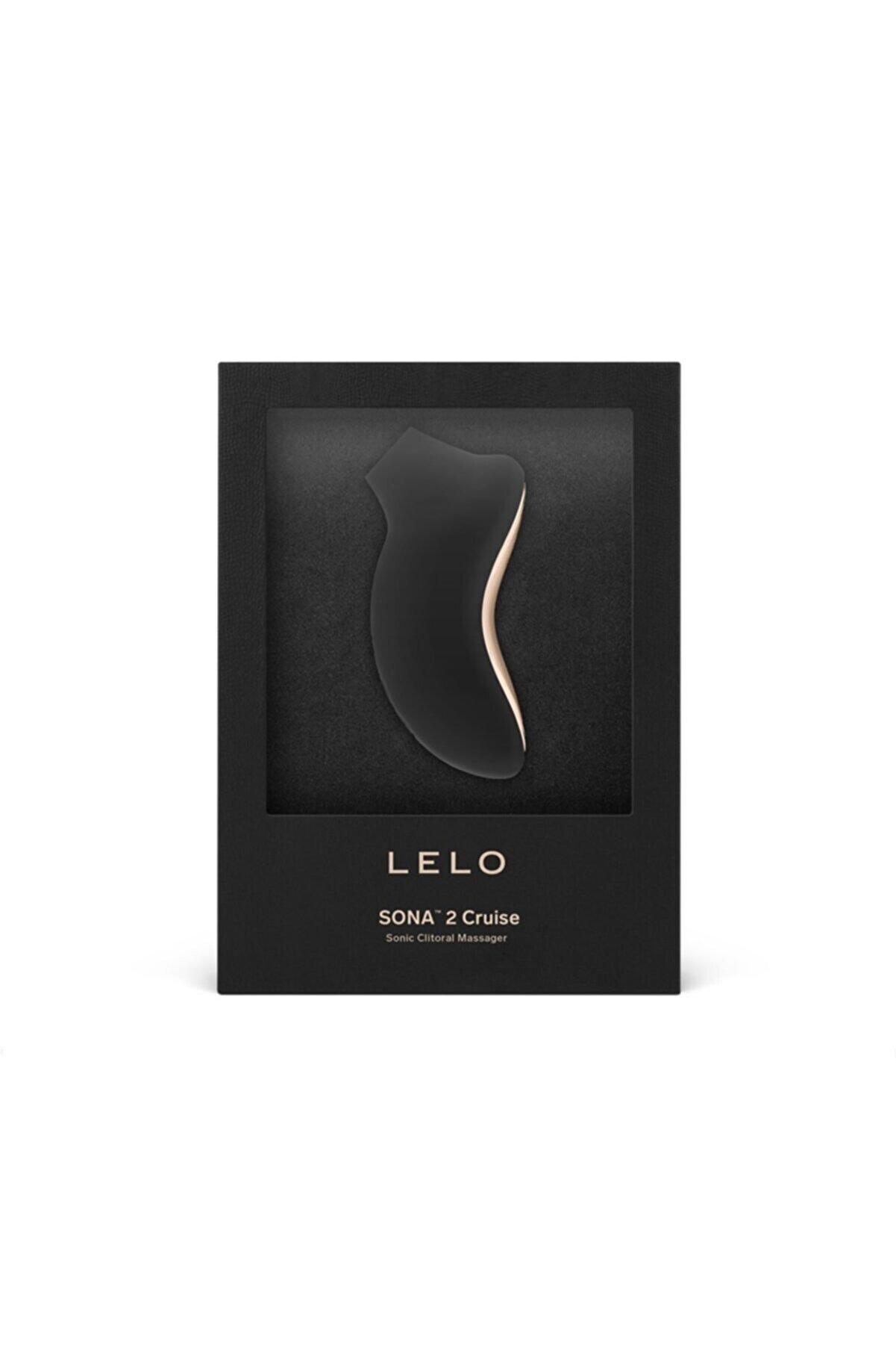 Lelo Sona 2 Crui̇se Soni̇c Black Emi̇ş G&uuml;&ccedil;l&uuml; Kli̇tori̇s Masaj Aleti̇ Agr