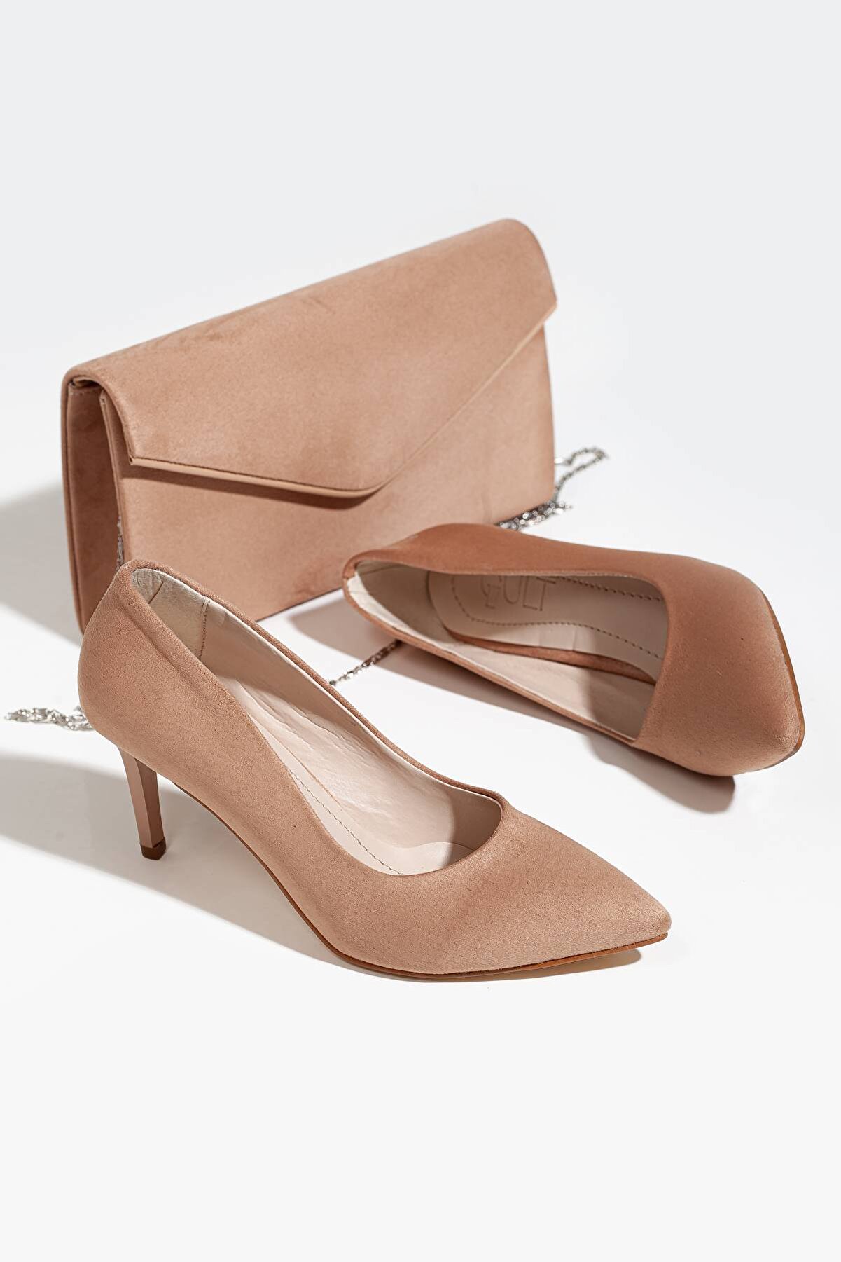 Gult Vi̇zon Süet Çanta